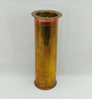 4.5 Inch Brass Shell Case With Hand Crafted Ashtray Top*