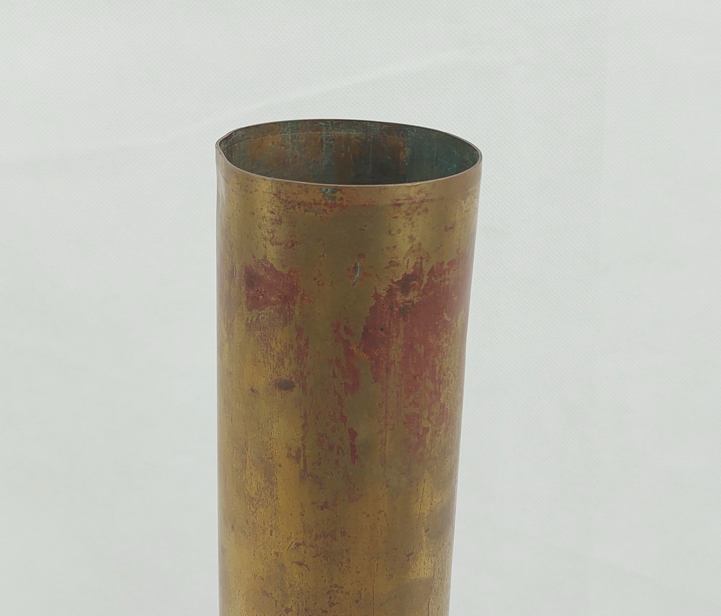 Large 75mm Artillery Shell Case - Image 2