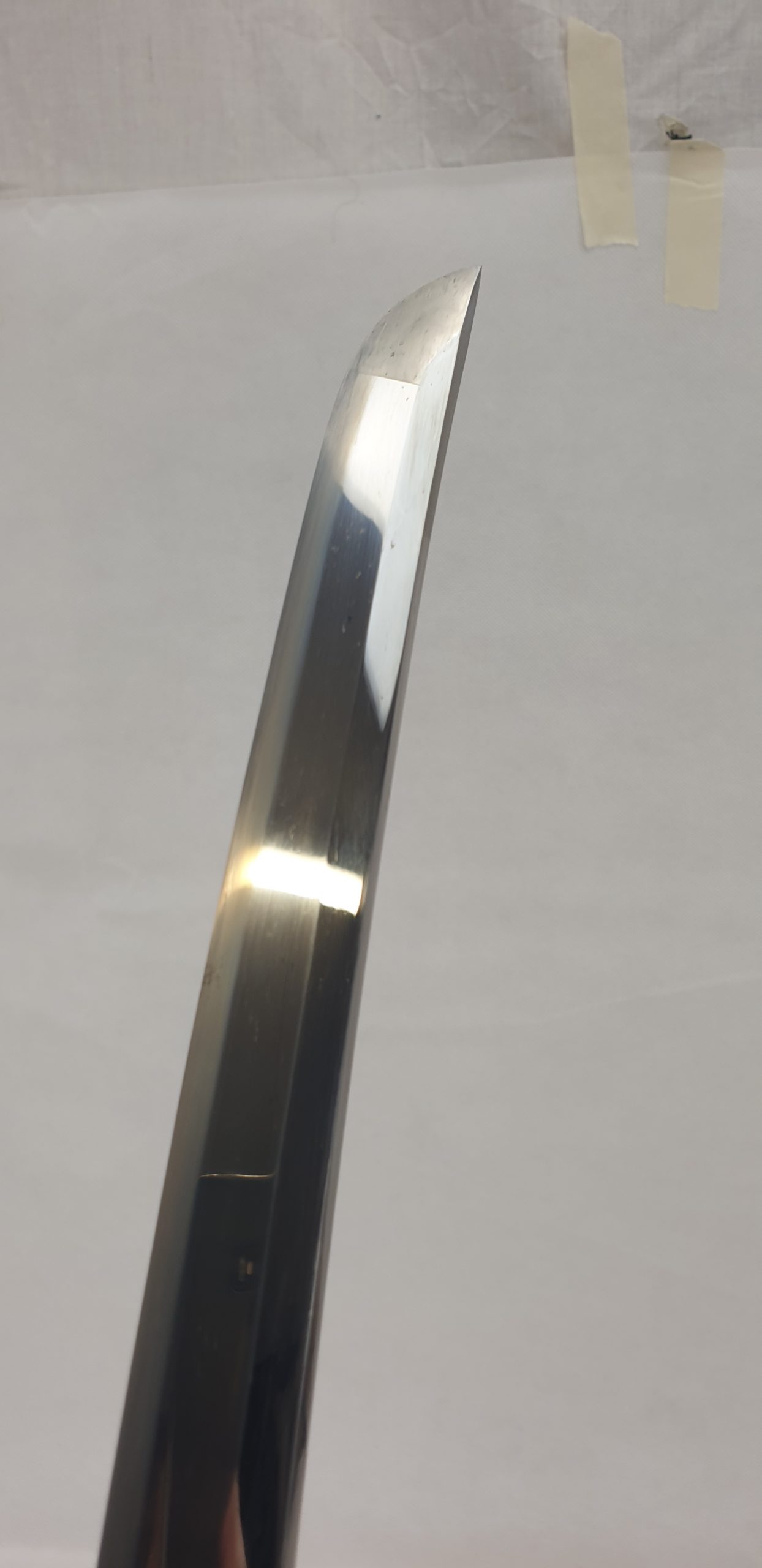 Japanese Signed Wakizashi Sword with Carved Bone Fittings - Image 20