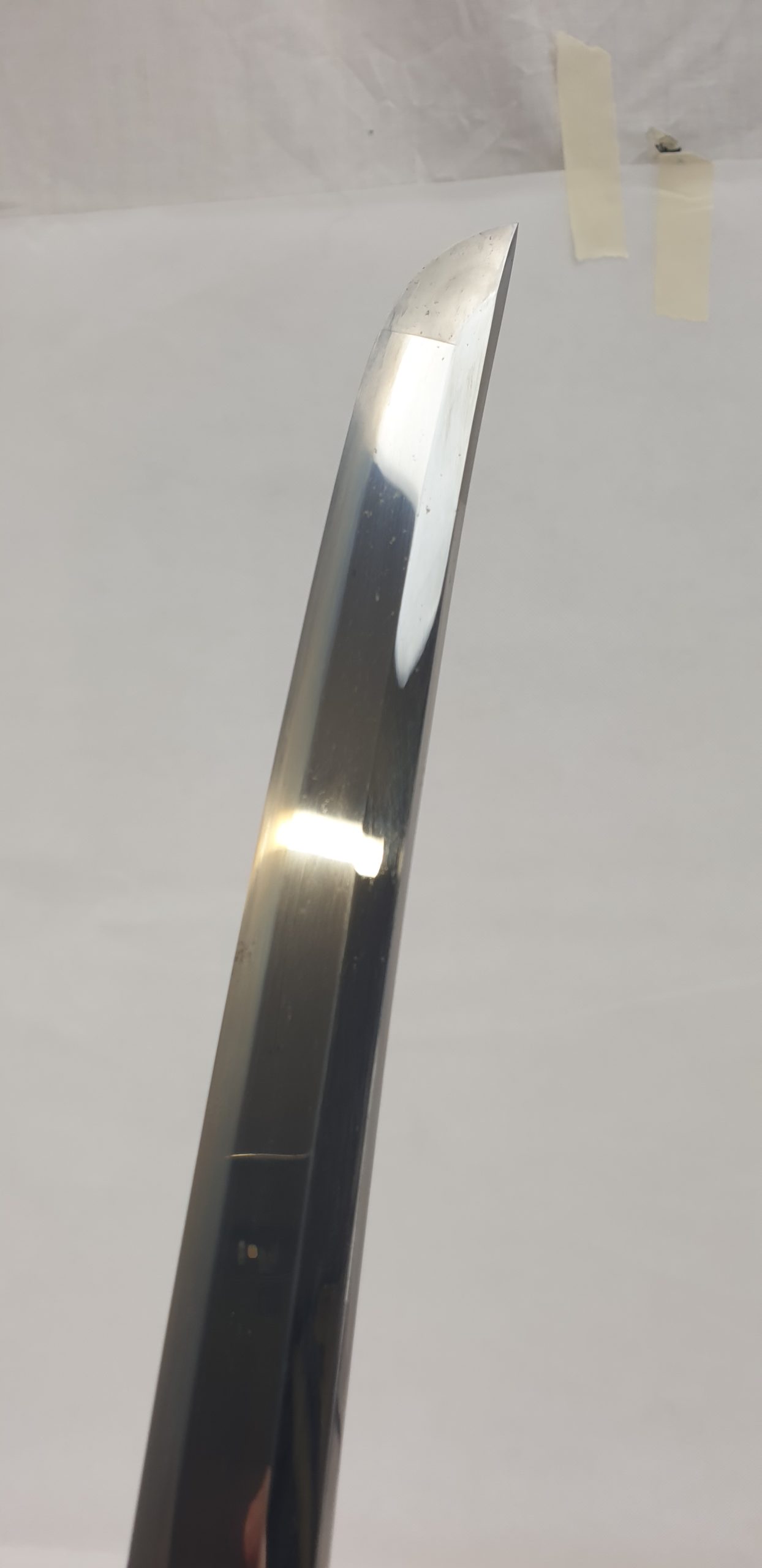 Japanese Signed Wakizashi Sword with Carved Bone Fittings - Image 21