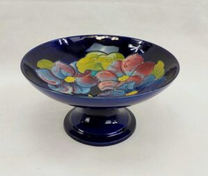Moorcroft Clematis Pattern Tazza