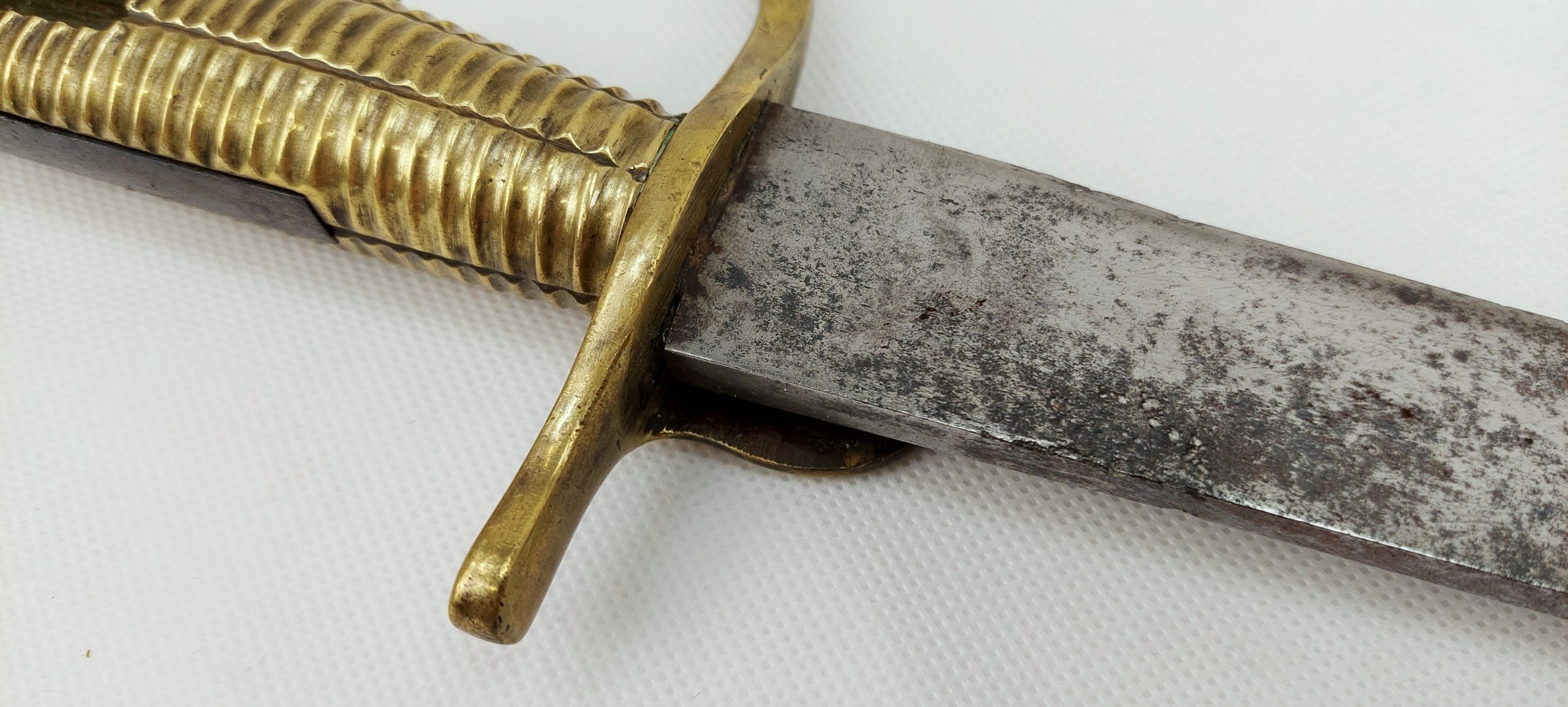 Rare Circa 1810 Baker Rifle Sword Bayonet And Scabbard - Image 11