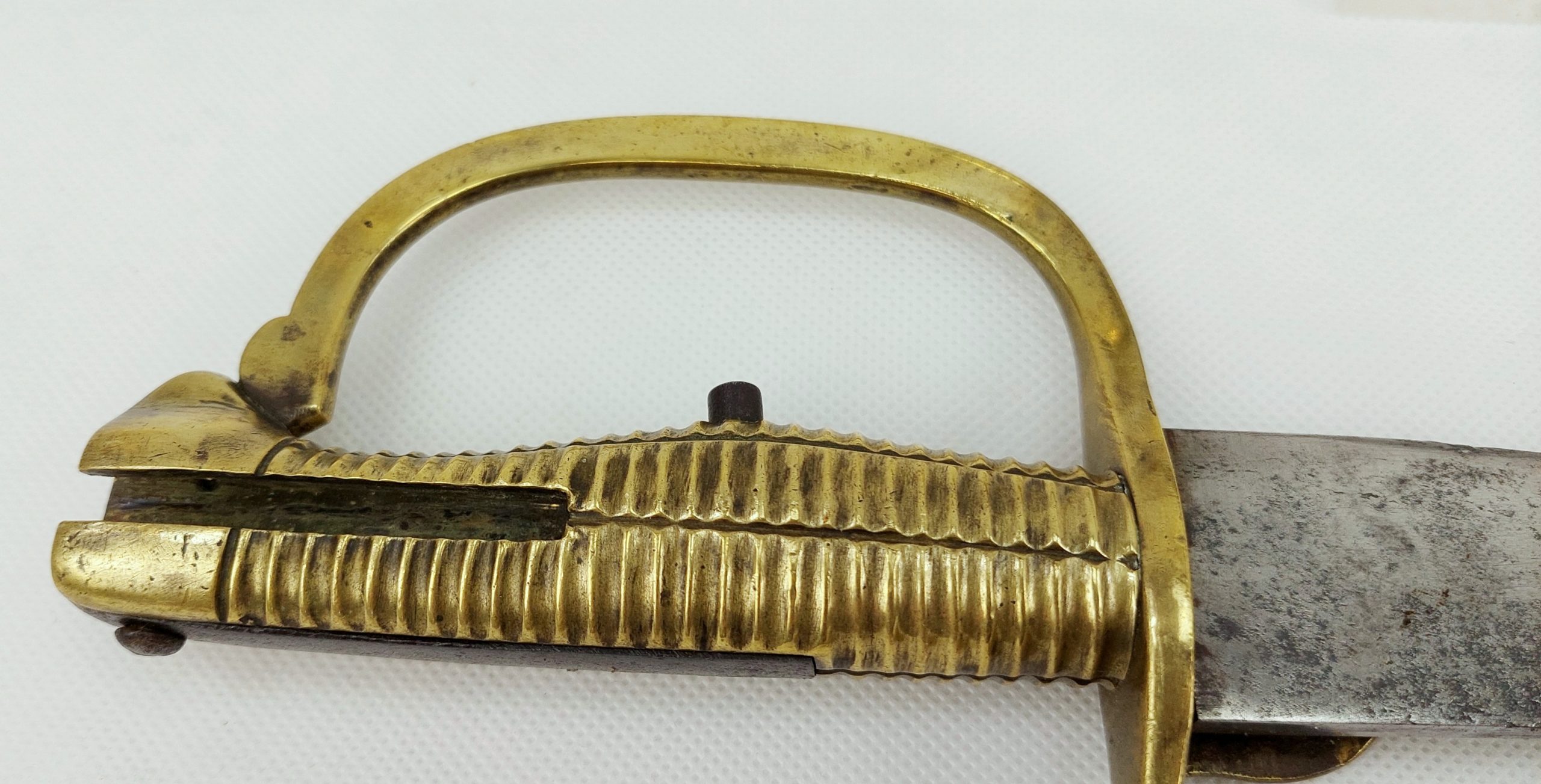 Rare Circa 1810 Baker Rifle Sword Bayonet And Scabbard - Image 12