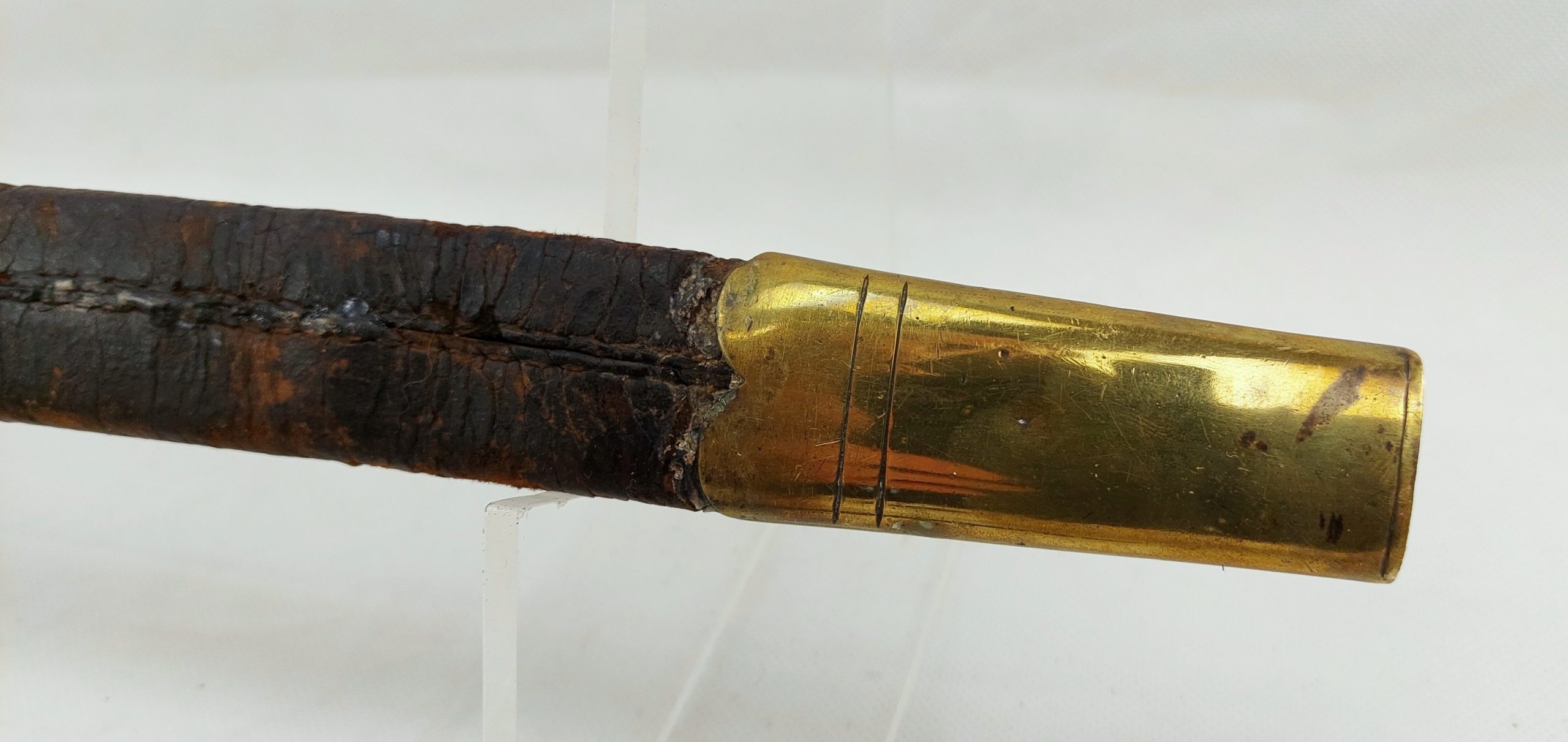 Rare Circa 1810 Baker Rifle Sword Bayonet And Scabbard - Image 16