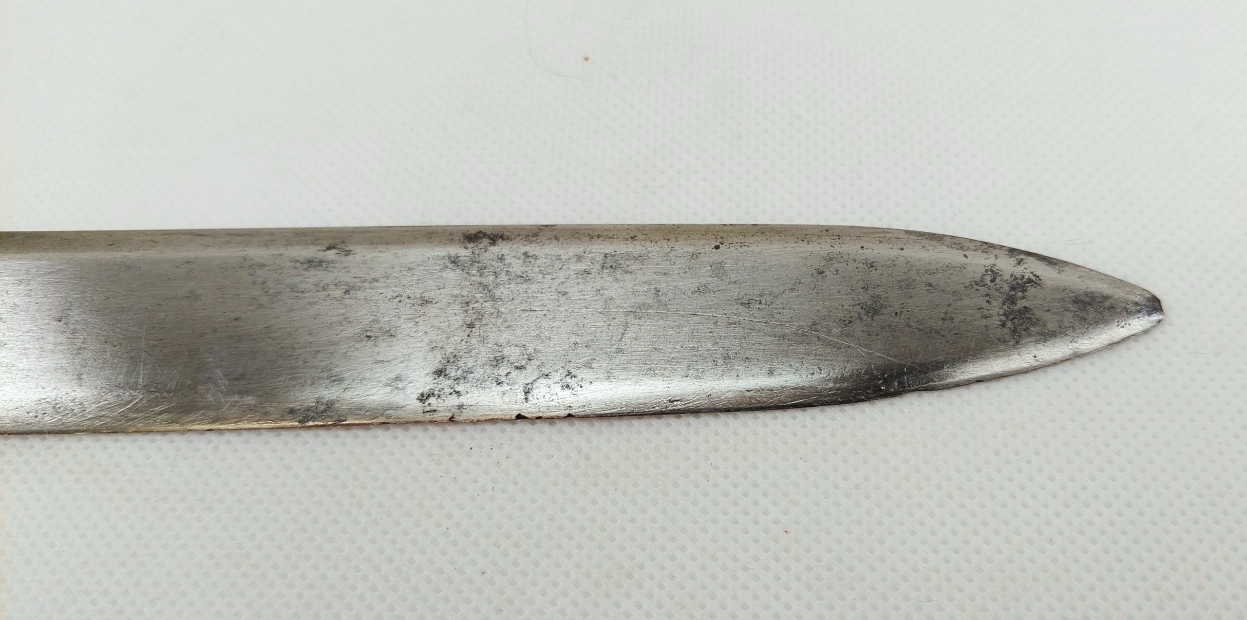 Rare Circa 1810 Baker Rifle Sword Bayonet And Scabbard - Image 7