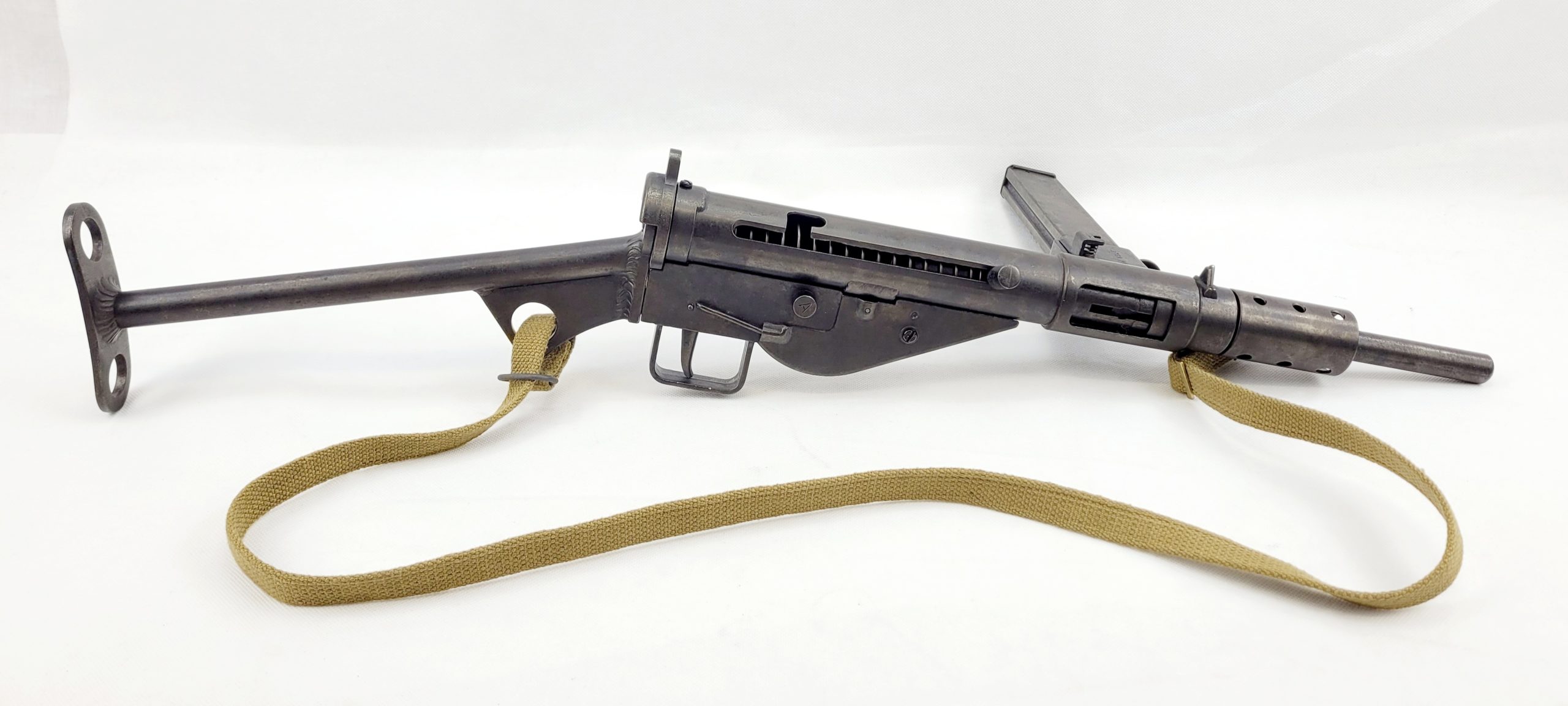 Re-enactment Sten Mk II Sub-Machine Gun with Original Sling