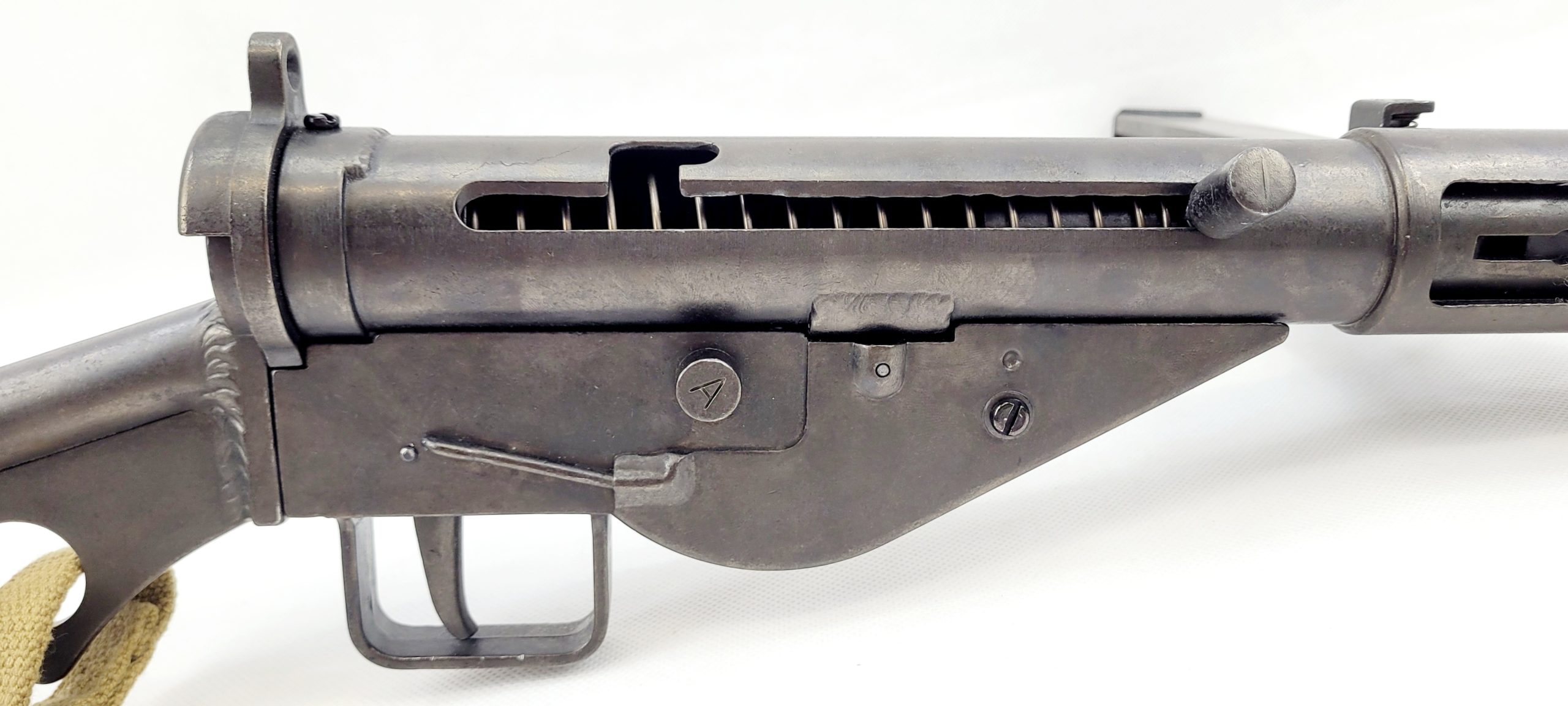 Re-enactment Sten Mk II Sub-Machine Gun with Original Sling - Image 4