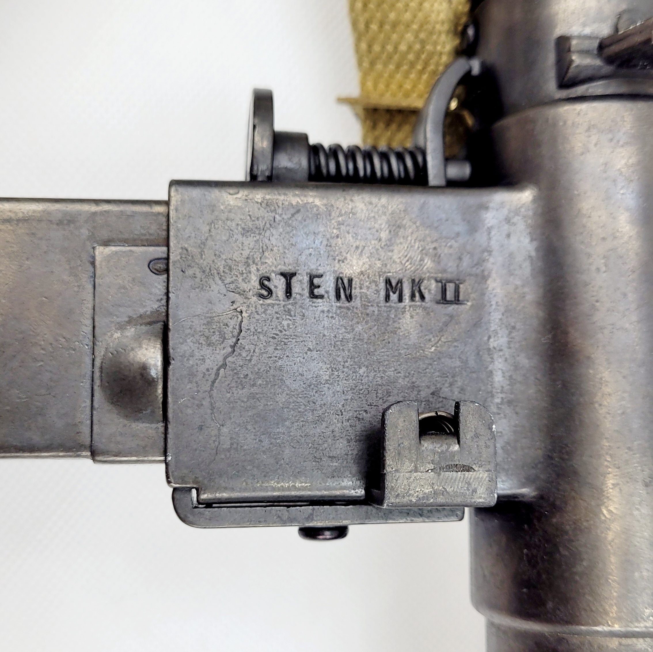 Re-enactment Sten Mk II Sub-Machine Gun with Original Sling - Image 6