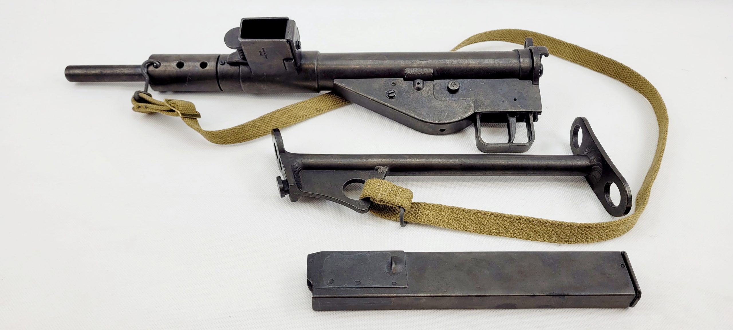 Re-enactment Sten Mk II Sub-Machine Gun with Original Sling - Image 3