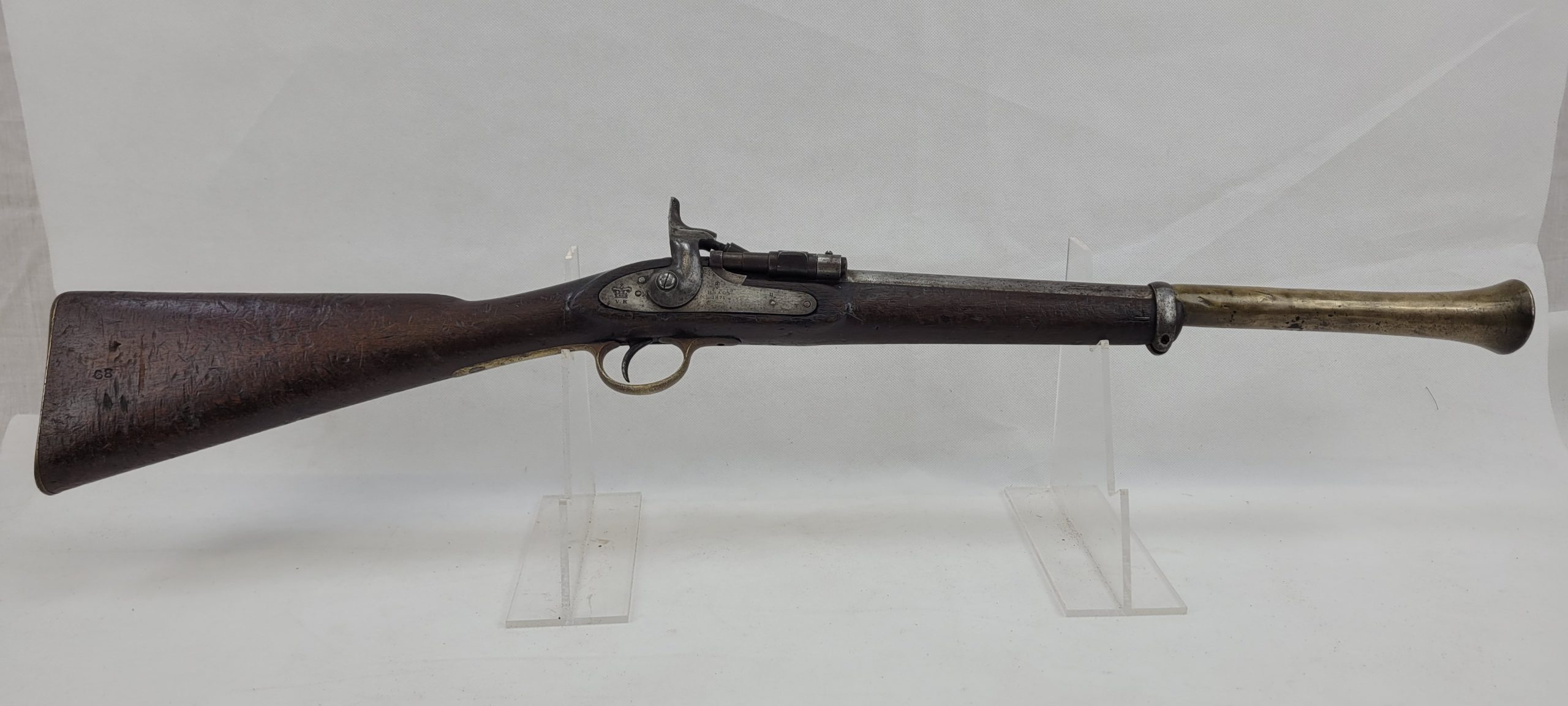 Snider Enfield Model 1861 Rifle By Parker Field Converted To Blunderbuss