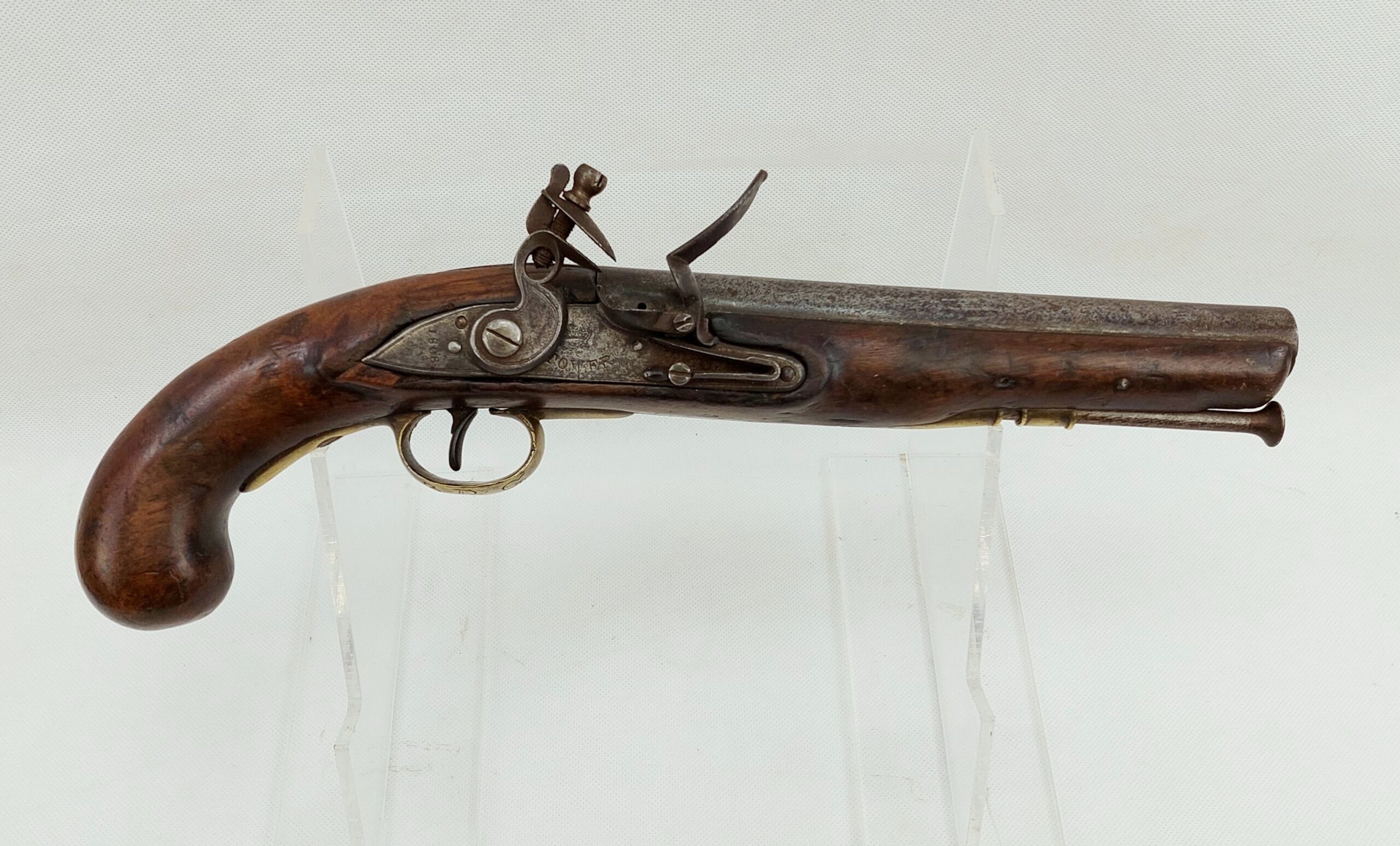 Tower 1808 Dated 1796 Pattern Flintlock Dragoon Pistol Of The 3rd Dragoon Guards