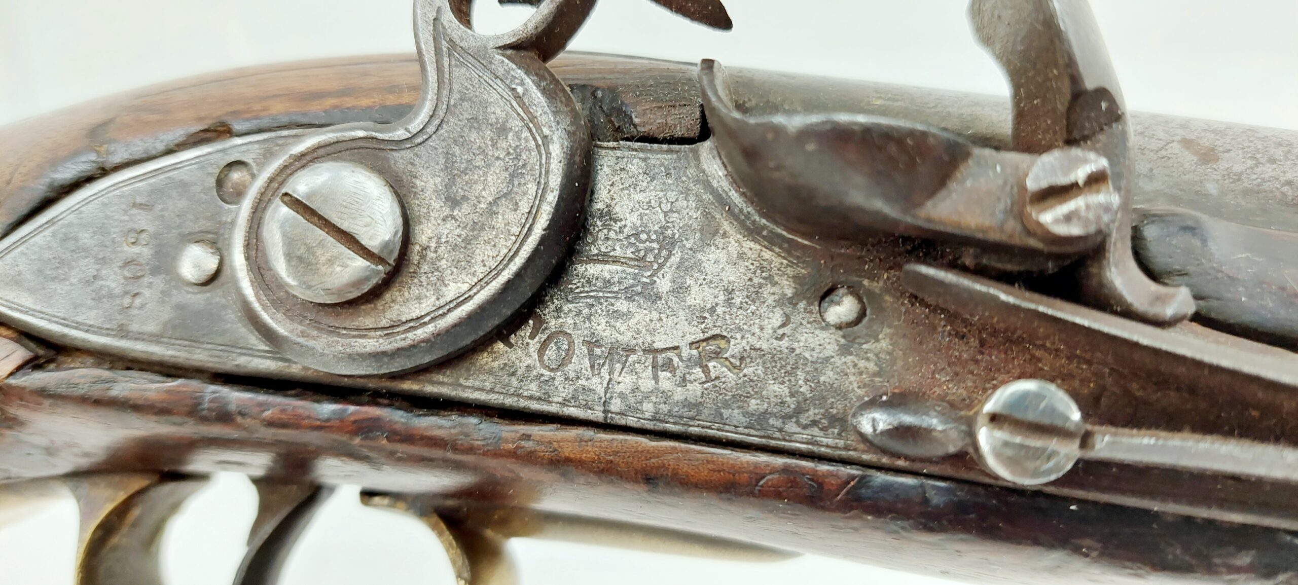 Tower 1808 Dated 1796 Pattern Flintlock Dragoon Pistol Of The 3rd Dragoon Guards - Image 4