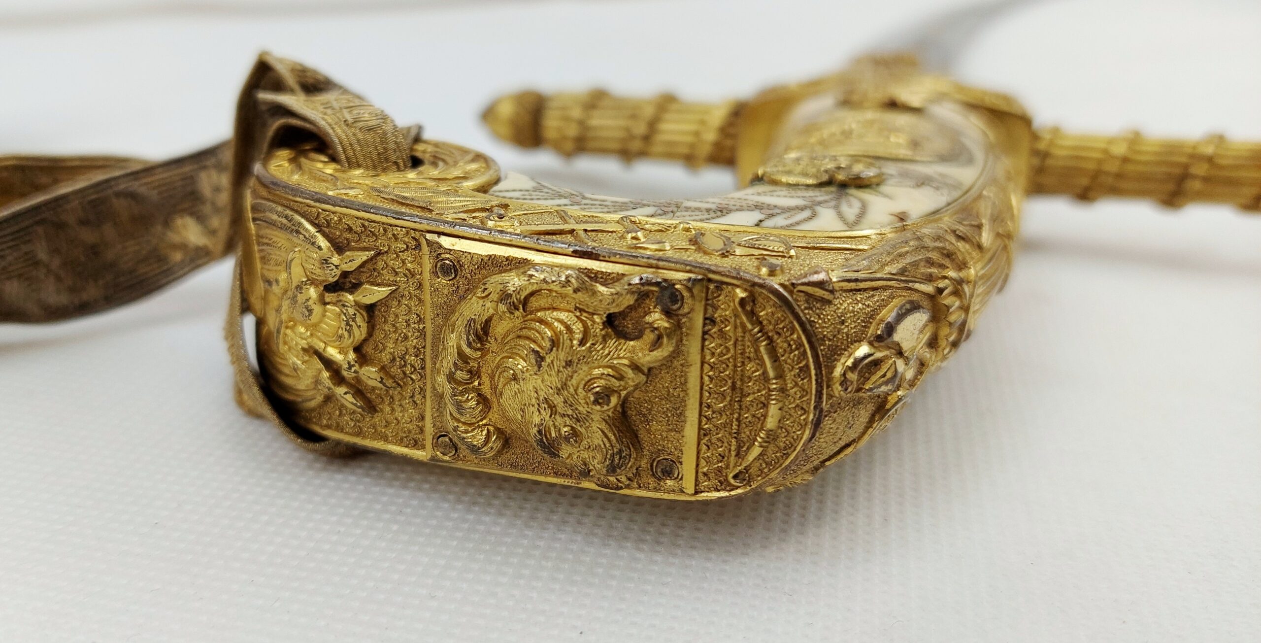 Very Fine Georgian General Mameluke Blue and Gilt Sabre Similar to Lloyd Sword Design Circa 1800 - Image 21
