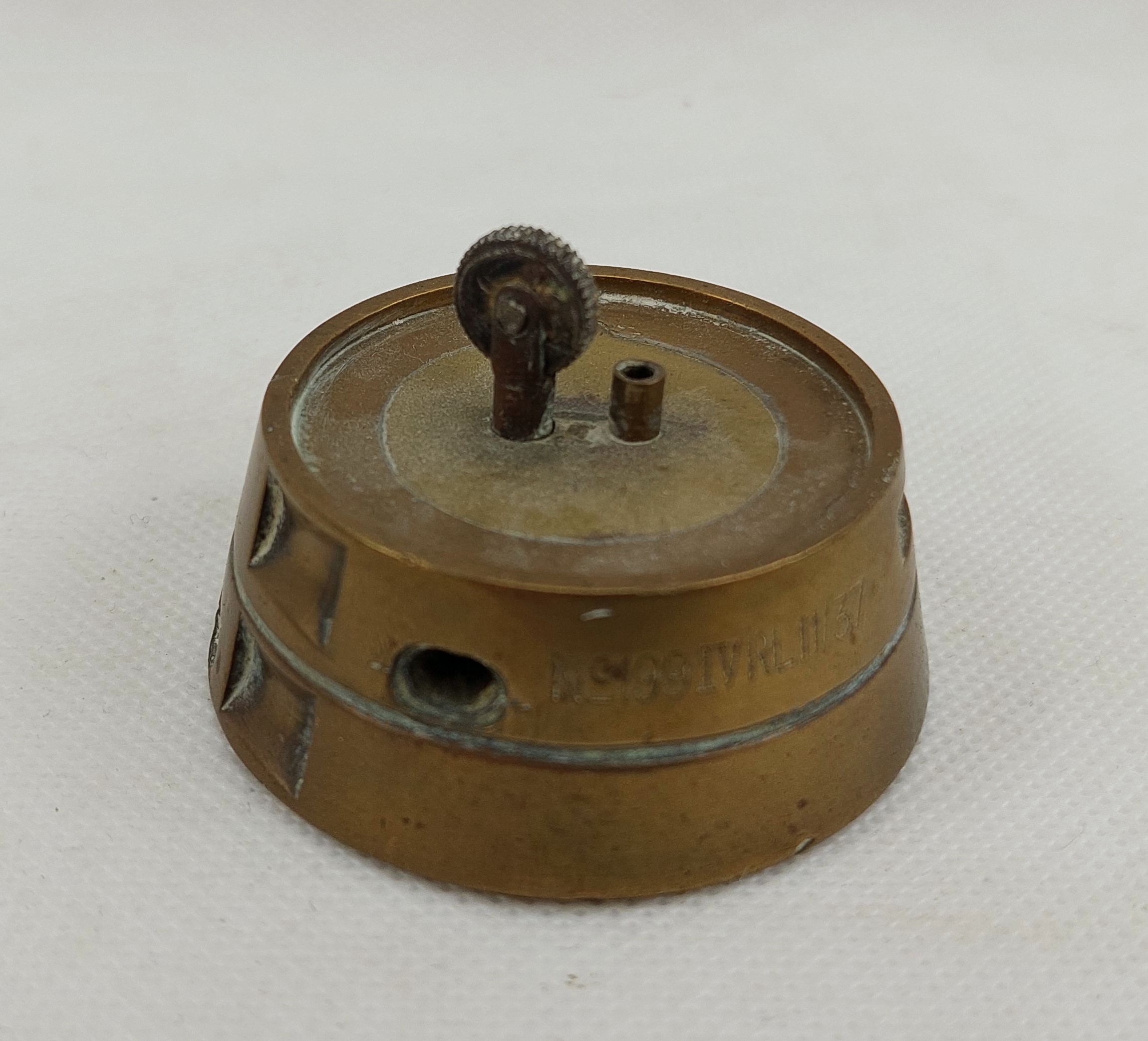 WW1 Trench Art Shell Fuse Converted To A Lighter - Image 4