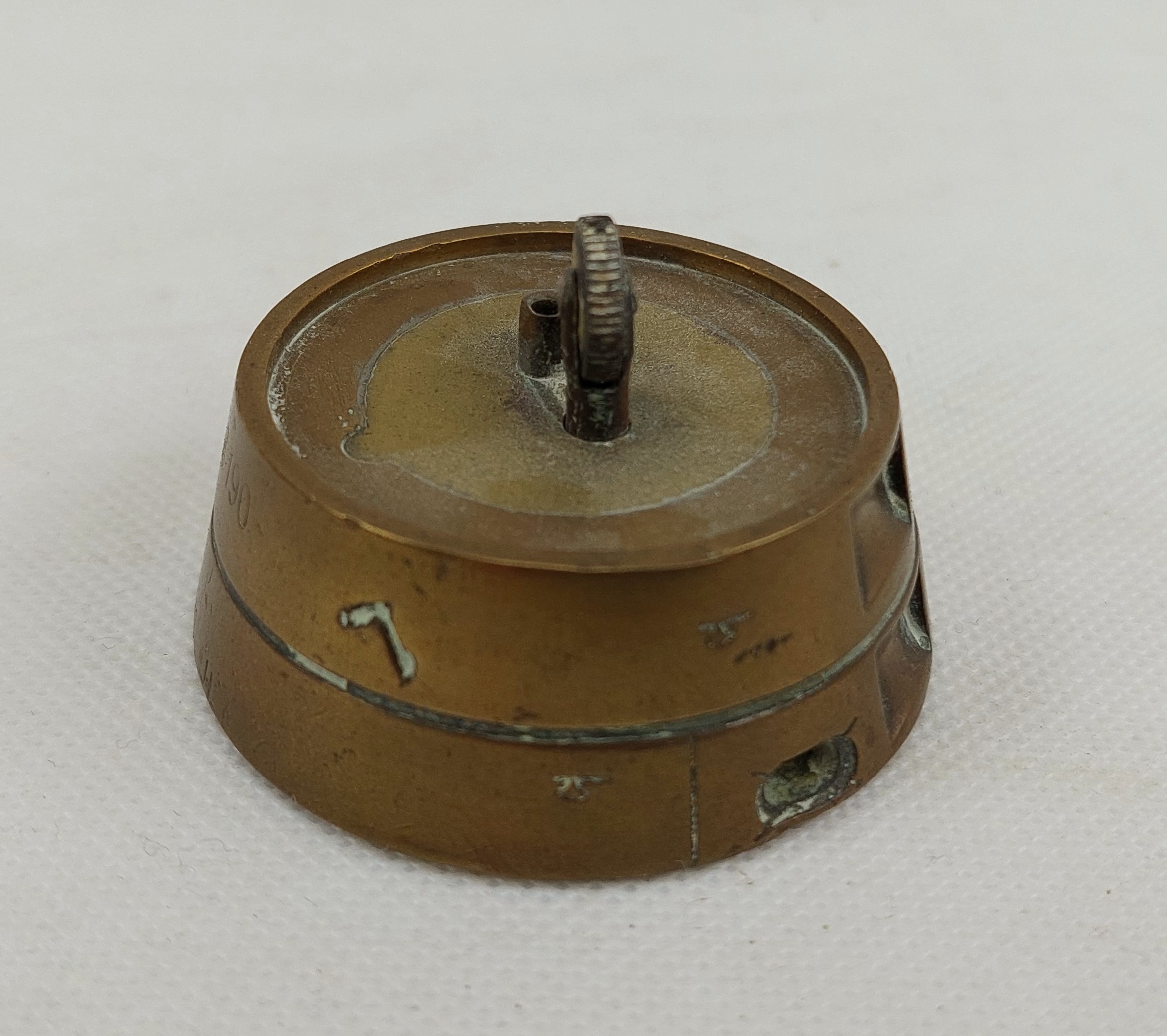 WW1 Trench Art Shell Fuse Converted To A Lighter - Image 3
