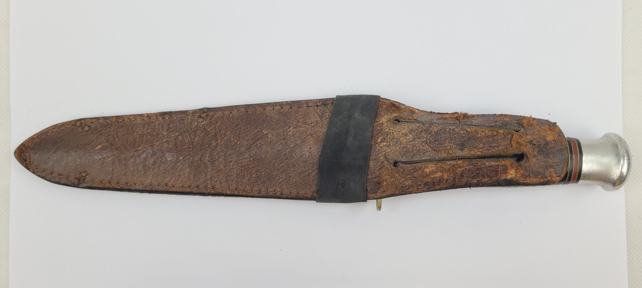 WW2 RAF Fairburn Sykes Type Fighting Stiletto Knife By William Rodgers With Scabbard With Star Of David - Image 10
