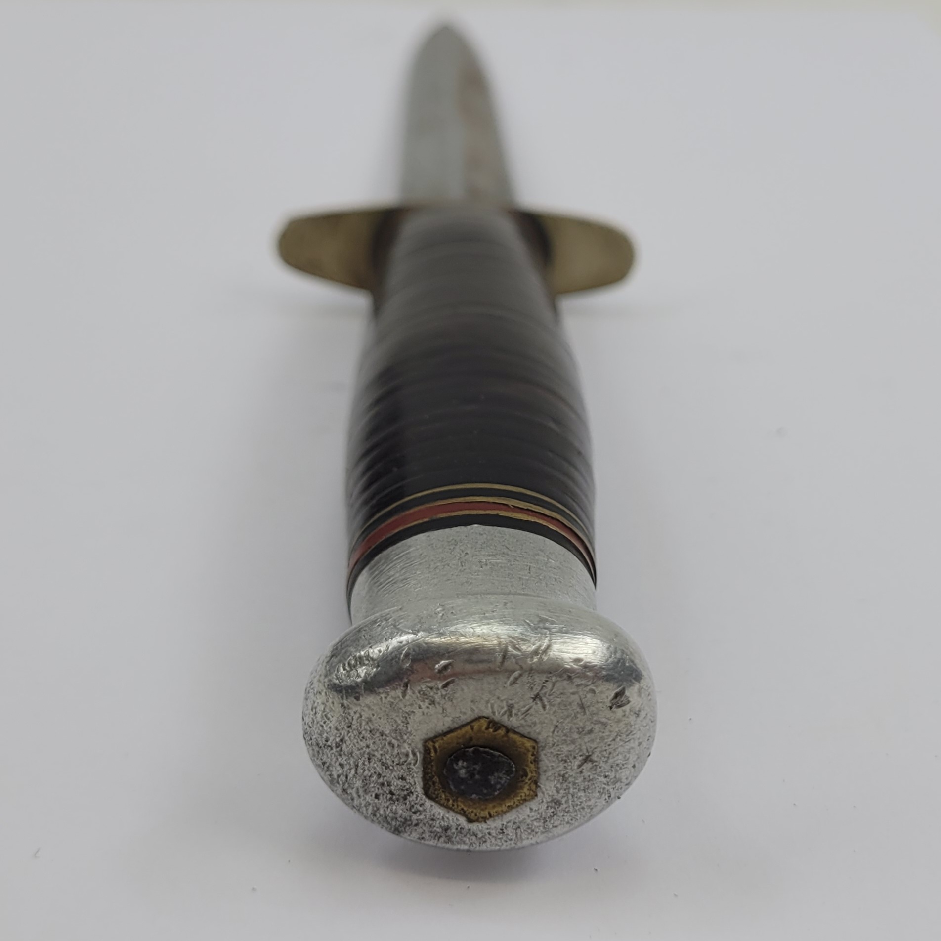 WW2 RAF Fairburn Sykes Type Fighting Stiletto Knife By William Rodgers With Scabbard With Star Of David - Image 4