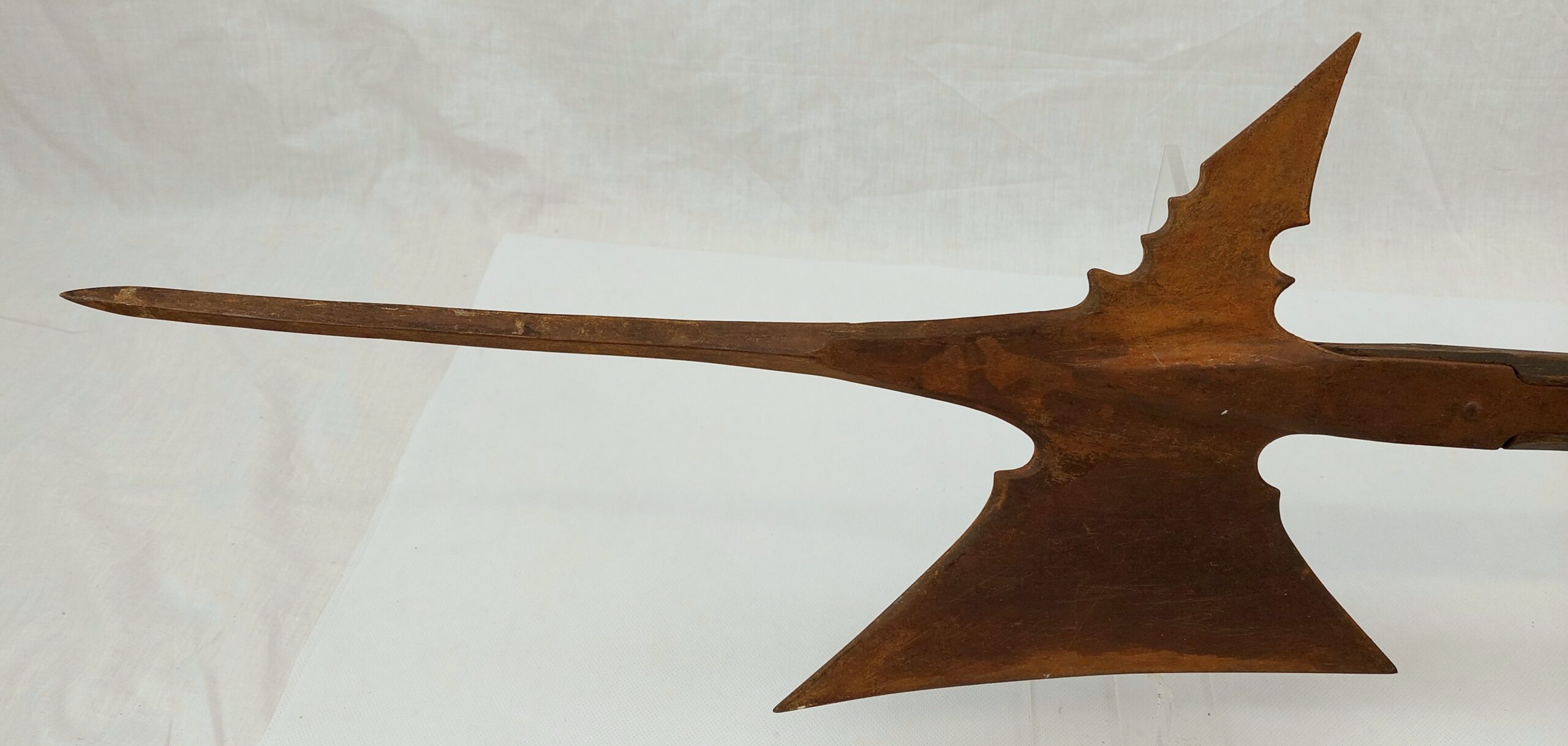 16th Century Poleaxe With Original Shaft - Image 10