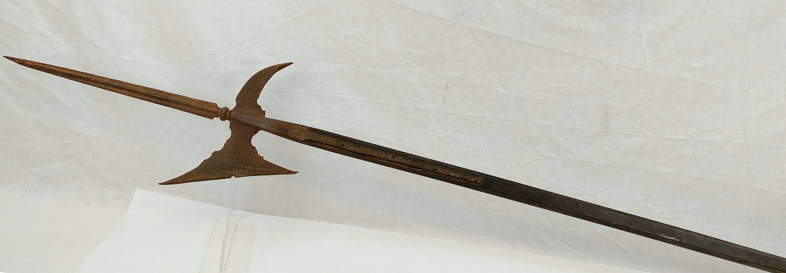 16th Or 17th Century Poleaxe With Original Shaft