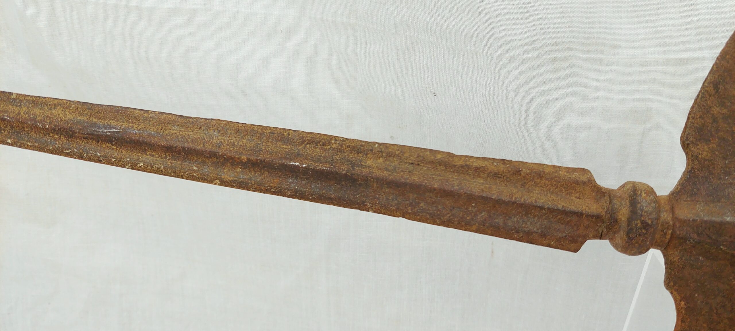 16th Or 17th Century Poleaxe With Original Shaft - Image 13