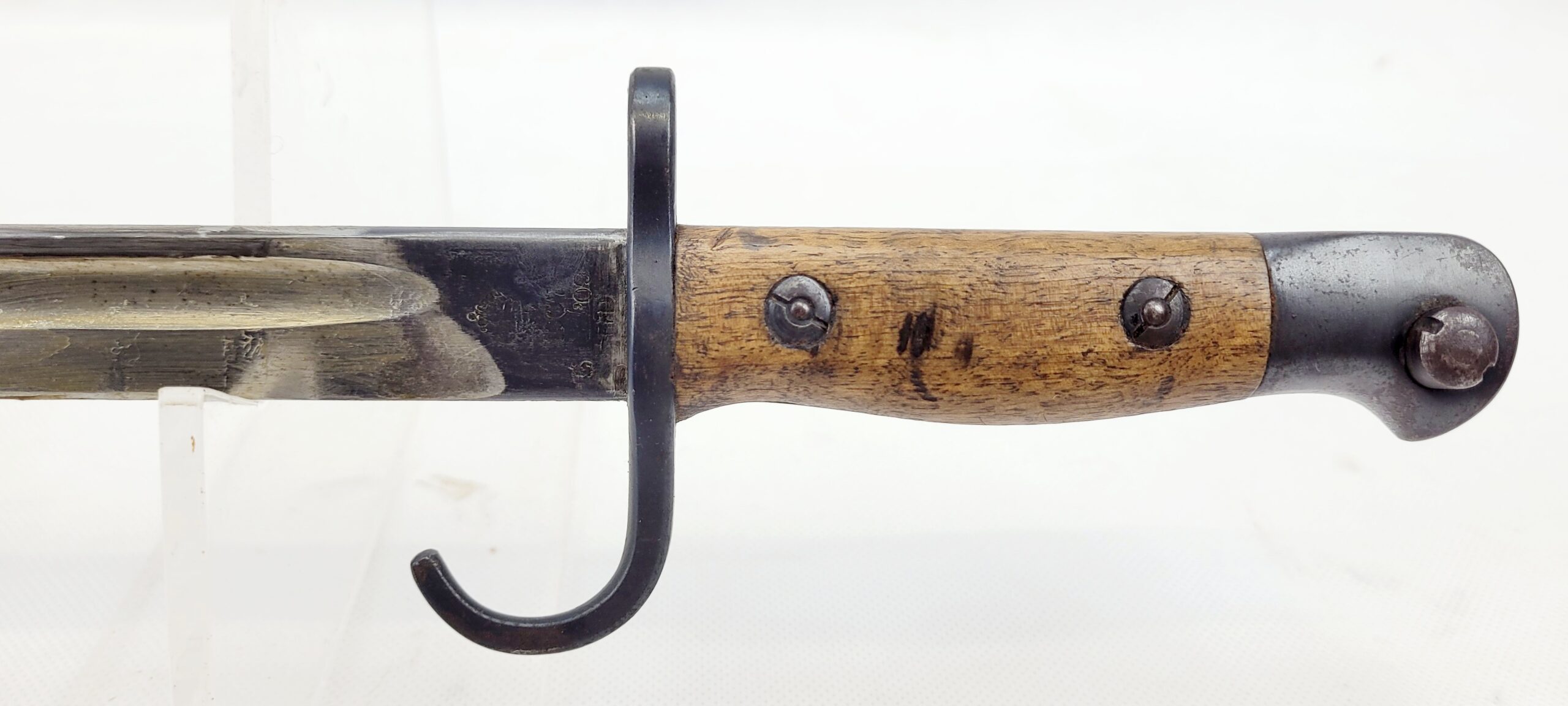 1907 Pattern Hooked Quillion Bayonet With Matching Numbers Of R829 To The Yorkshire Regiment With Scabbard And Rare Canvas Frog - Image 7