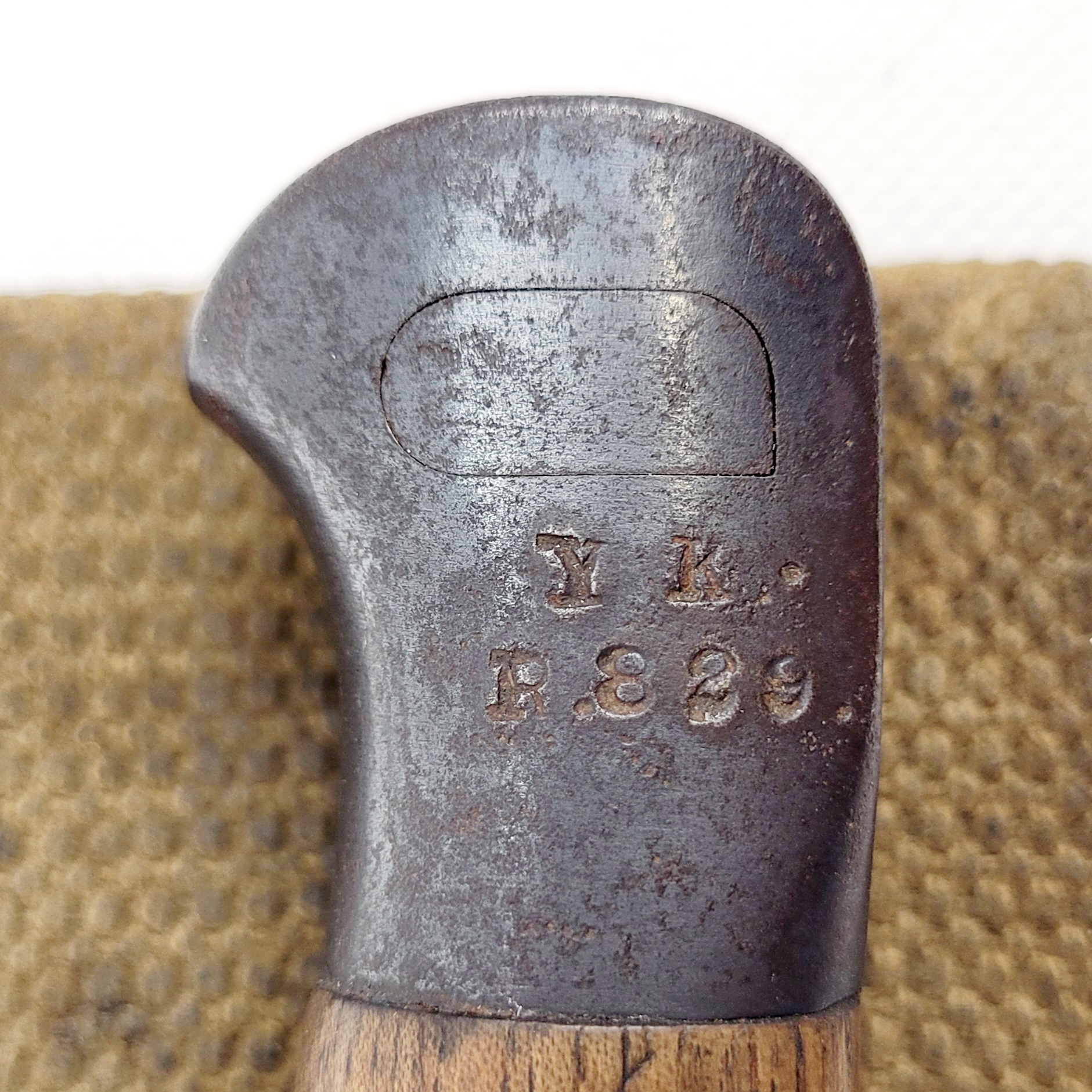 1907 Pattern Hooked Quillion Bayonet With Matching Numbers Of R829 To The Yorkshire Regiment With Scabbard And Rare Canvas Frog - Image 12