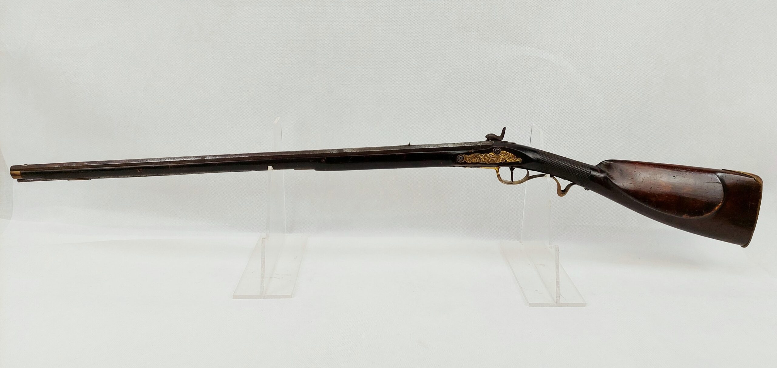 19th Century American Kentucky Percussion Rifle With Octagonal Barrel - Image 2