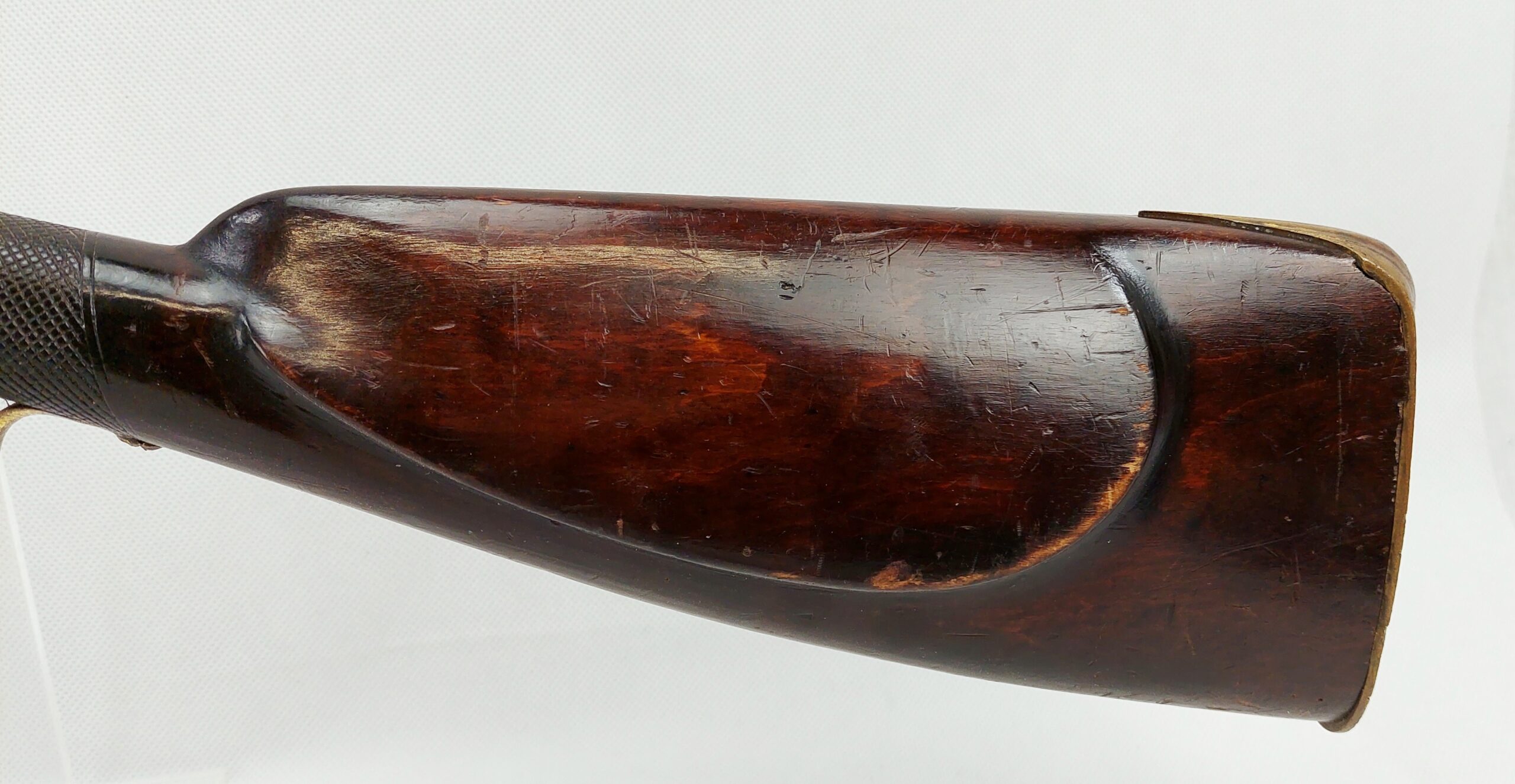 19th Century American Kentucky Percussion Rifle With Octagonal Barrel - Image 7