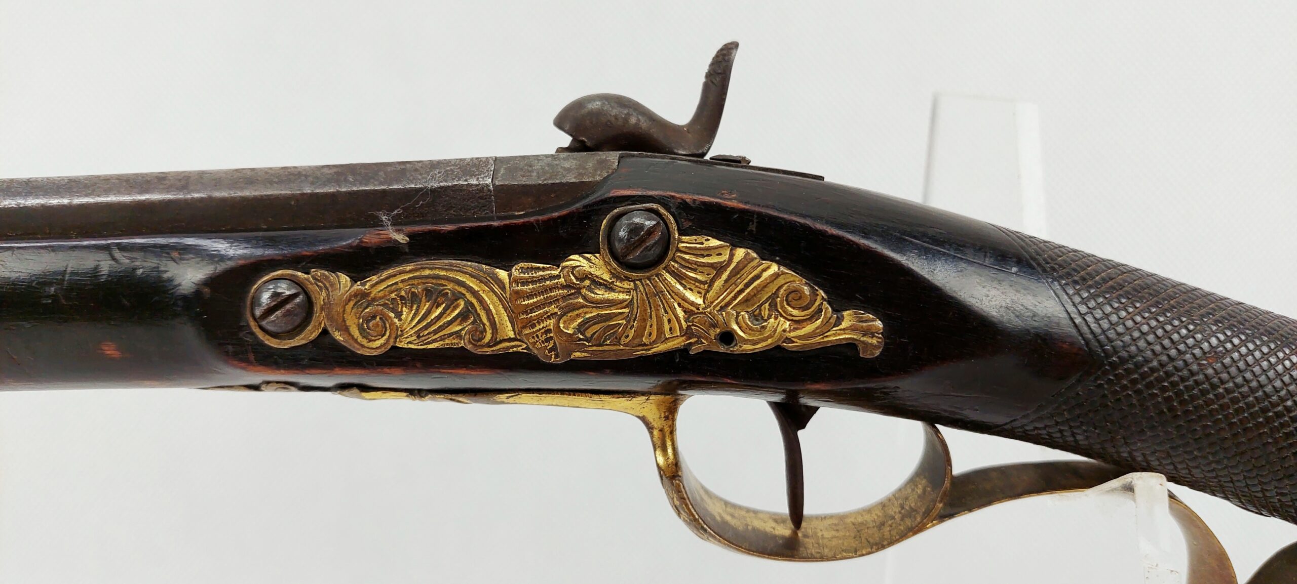 19th Century American Kentucky Percussion Rifle With Octagonal Barrel - Image 6