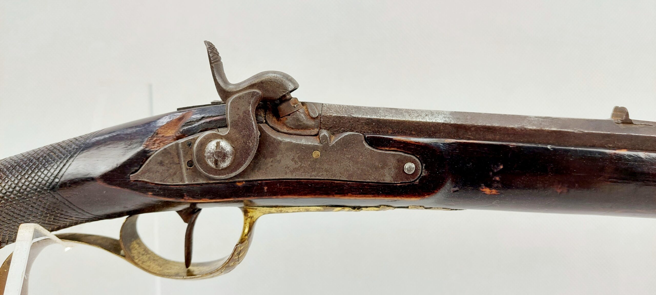 19th Century American Kentucky Percussion Rifle With Octagonal Barrel - Image 20