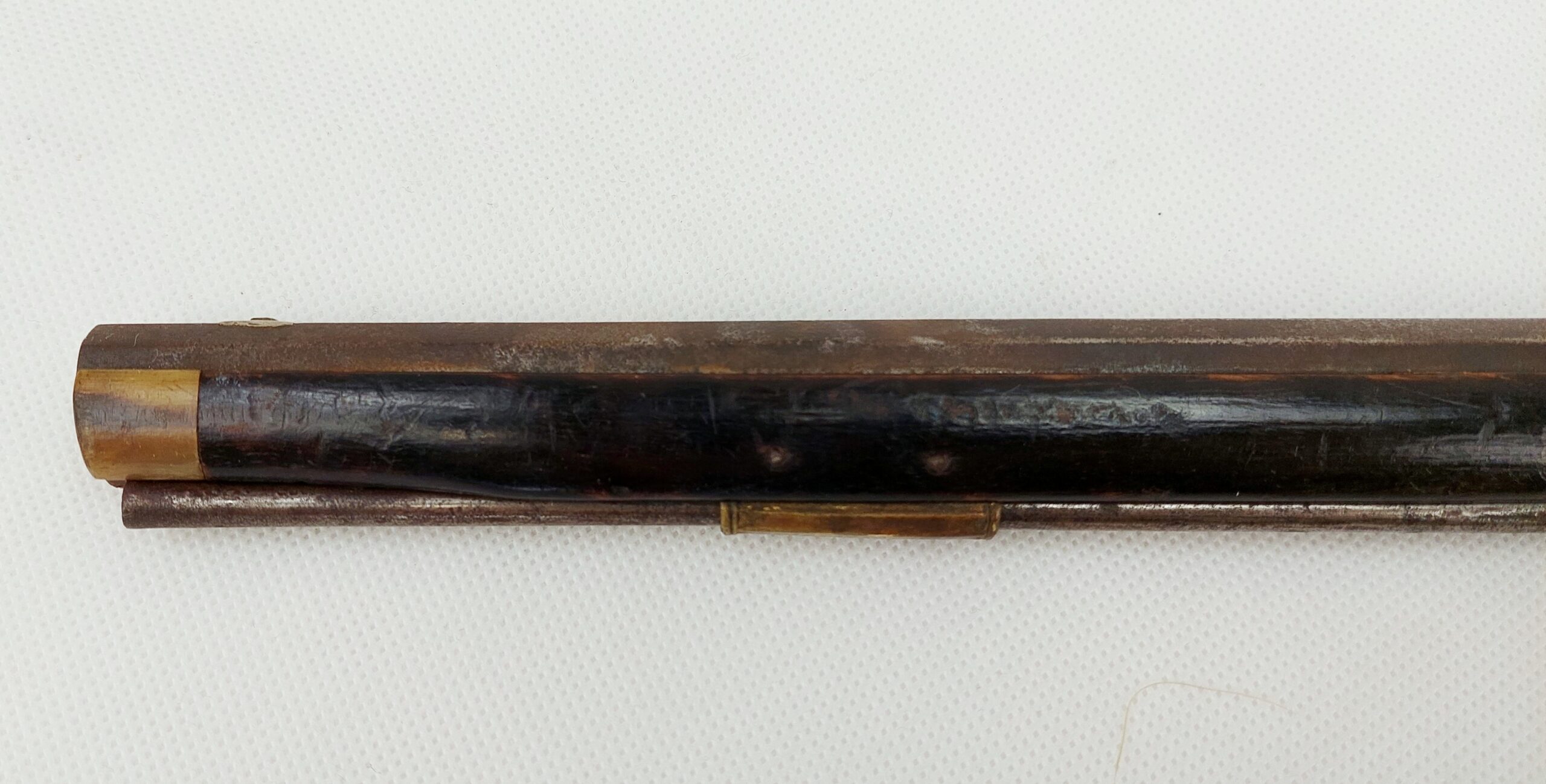 19th Century American Kentucky Percussion Rifle With Octagonal Barrel - Image 3