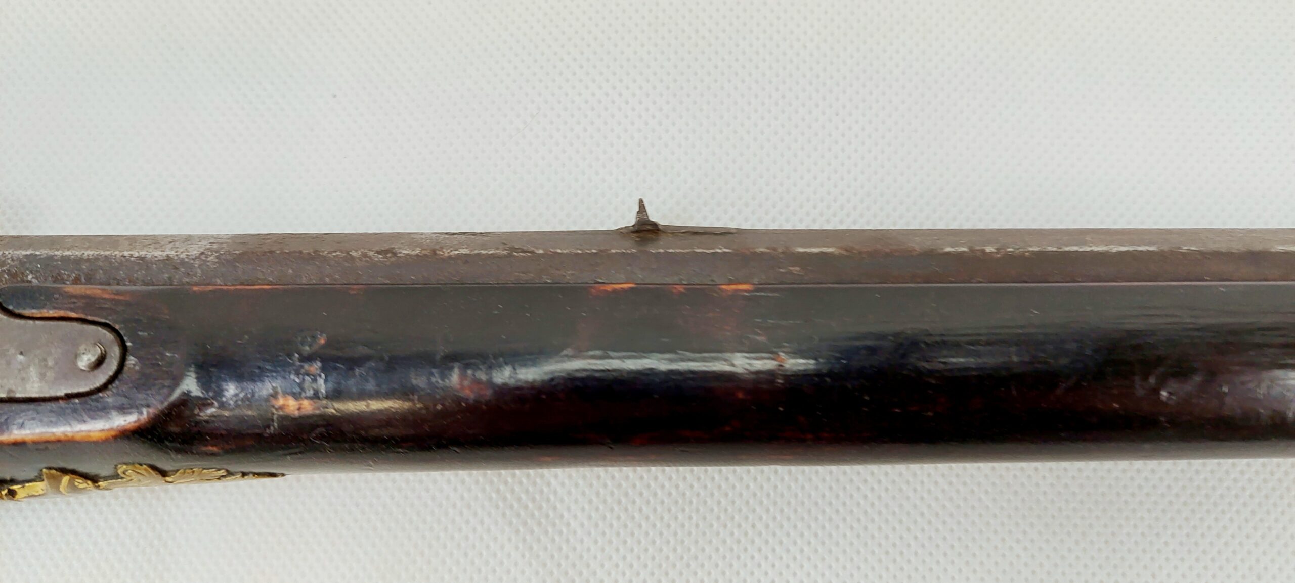 19th Century American Kentucky Percussion Rifle With Octagonal Barrel - Image 15