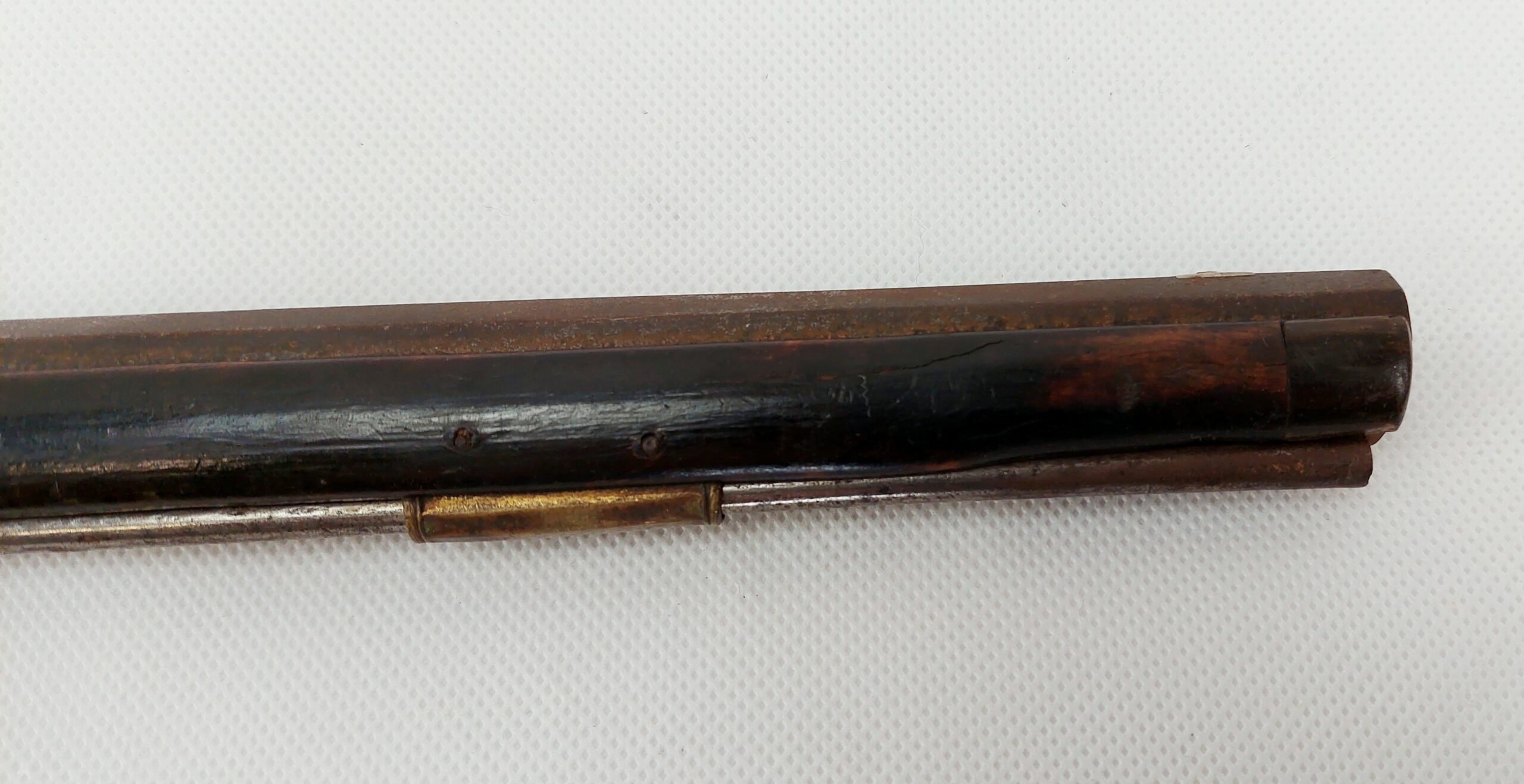 19th Century American Kentucky Percussion Rifle With Octagonal Barrel - Image 13