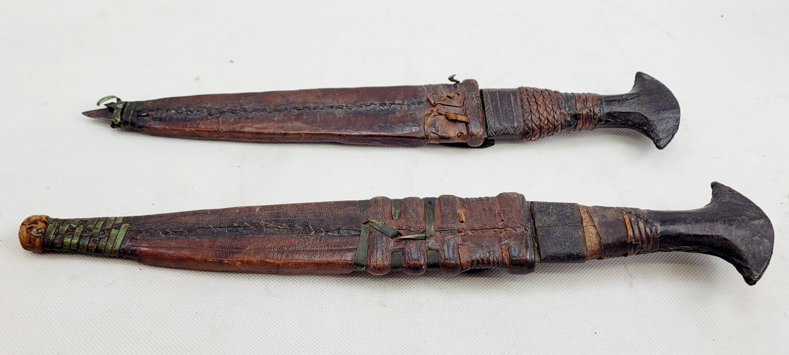 Circa 1900 Pair Of North African Tribal Daggers - Image 4