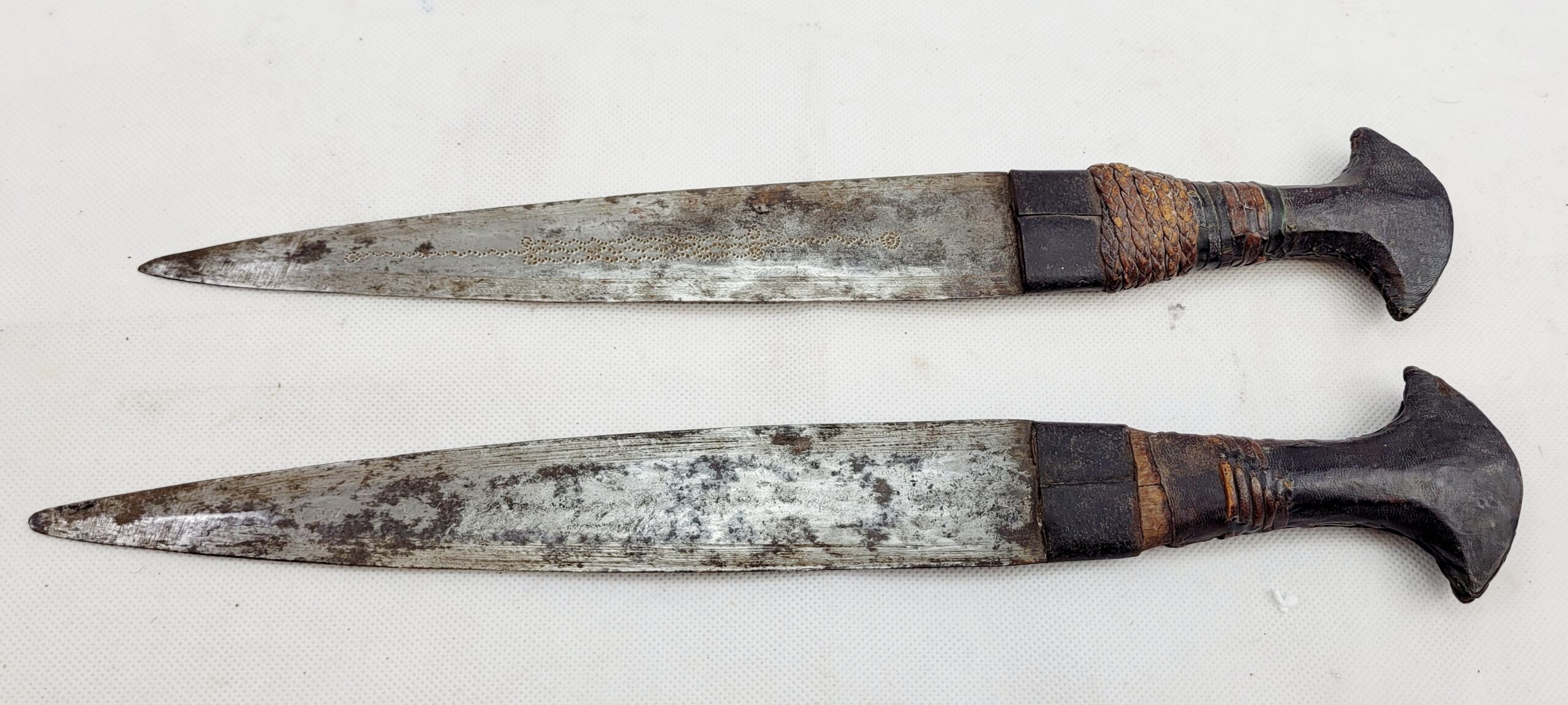 Circa 1900 Pair Of North African Tribal Daggers - Image 3