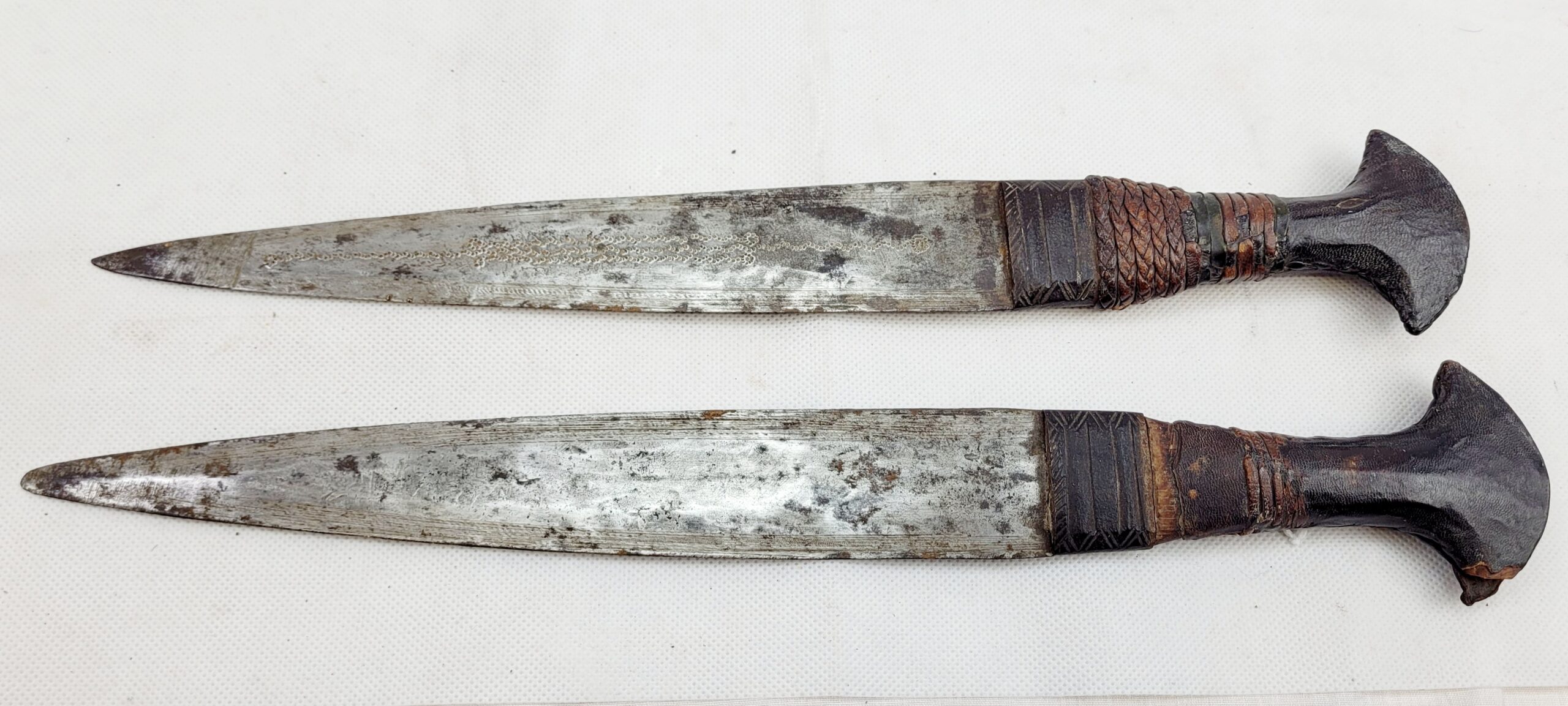 Circa 1900 Pair Of North African Tribal Daggers - Image 2