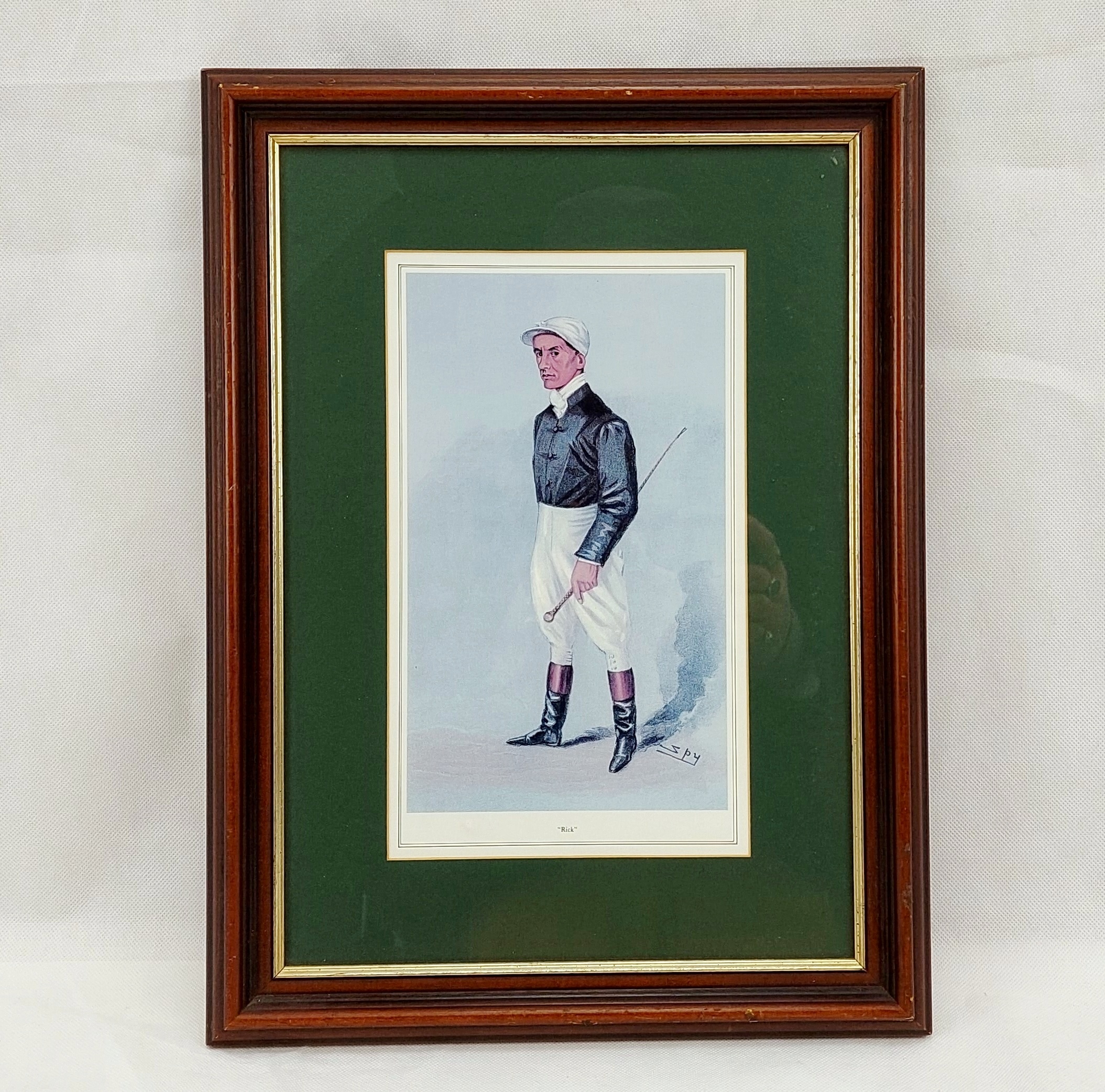 1901 Vanity Fair Print Of The Jockey Rick*