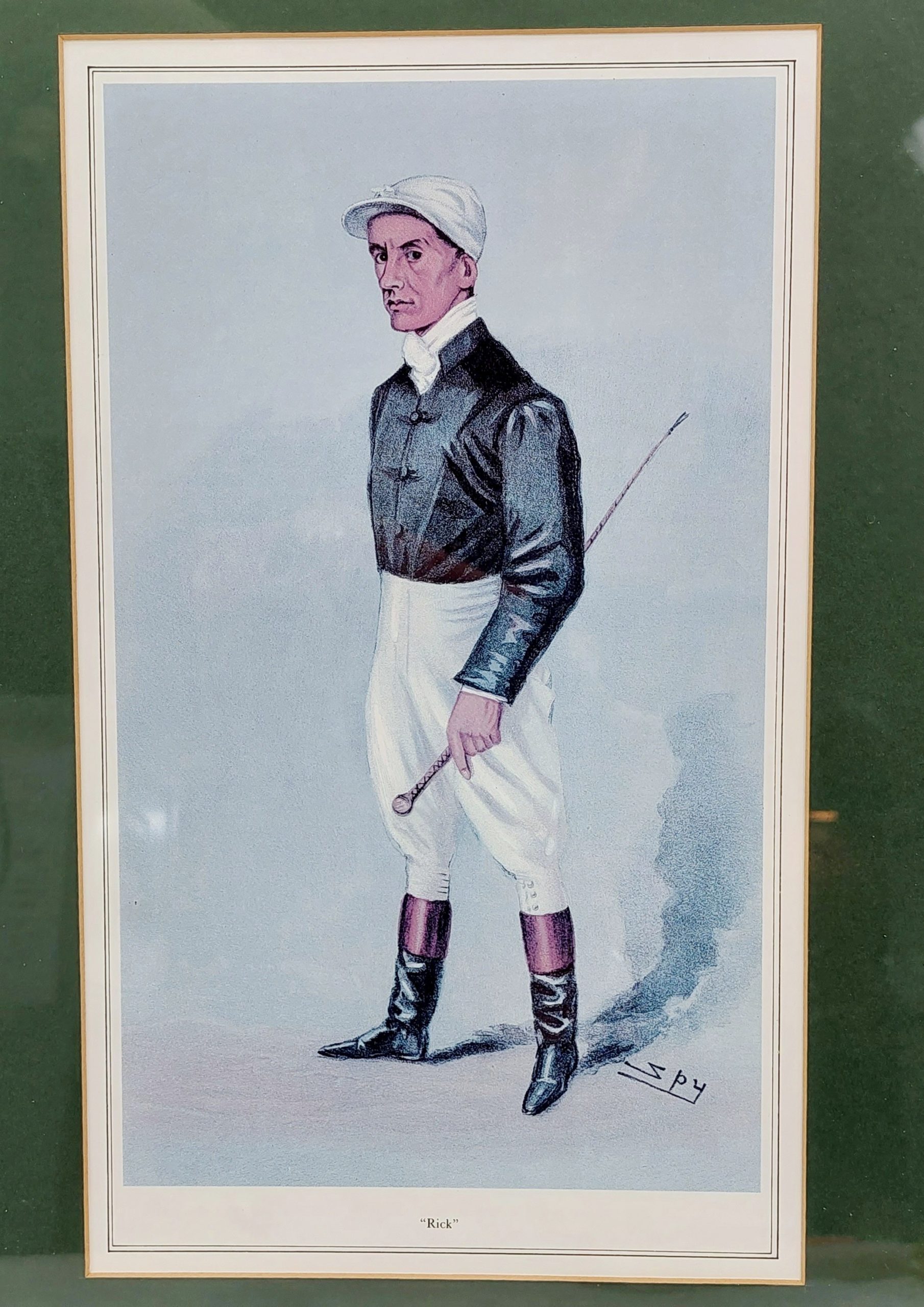 1901 Vanity Fair Print Of The Jockey Rick* - Image 2