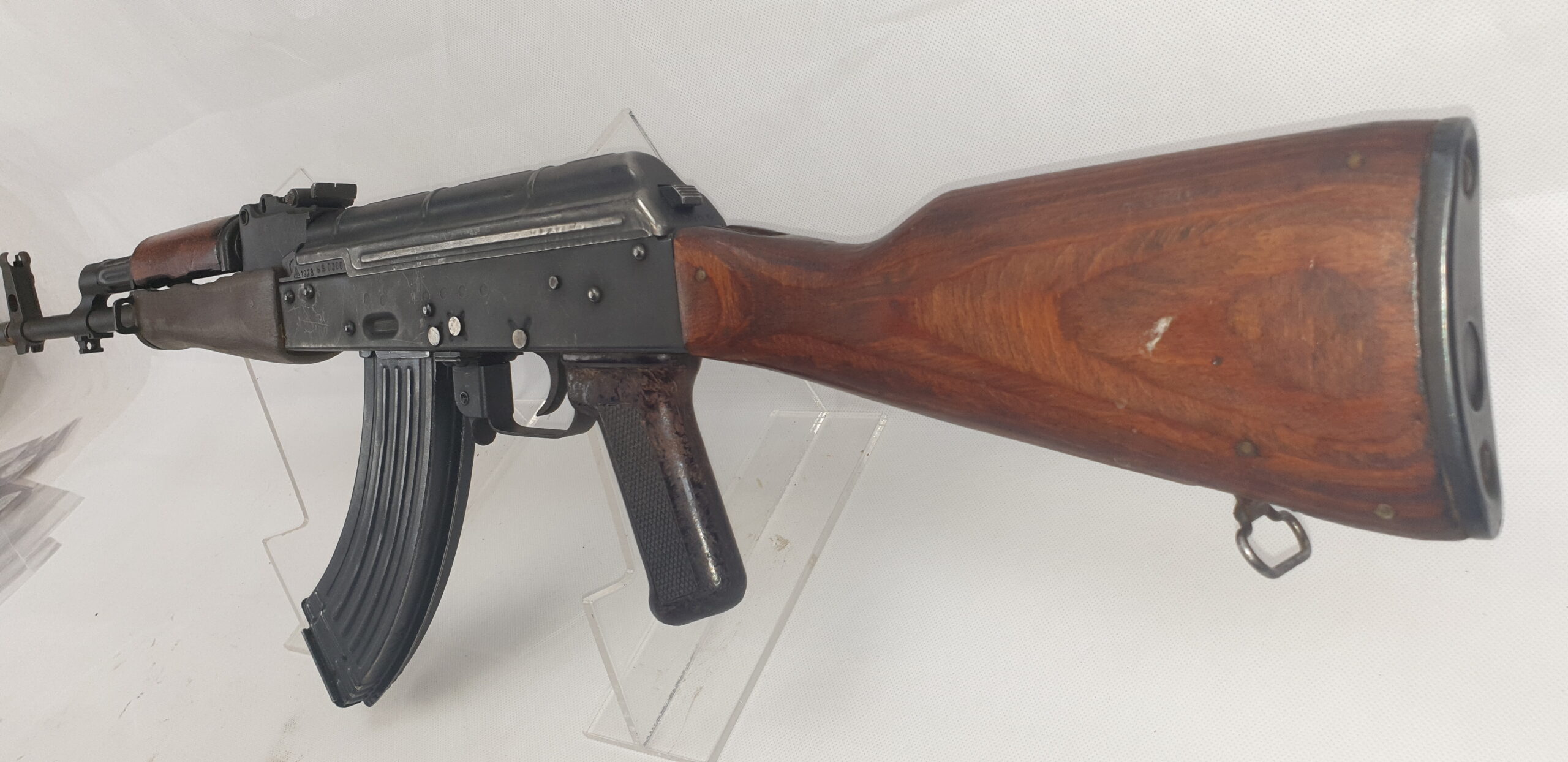 Cold War Era 1976 Dated Romanian AK-47 Assault Rifle - Deactivated - Image 7