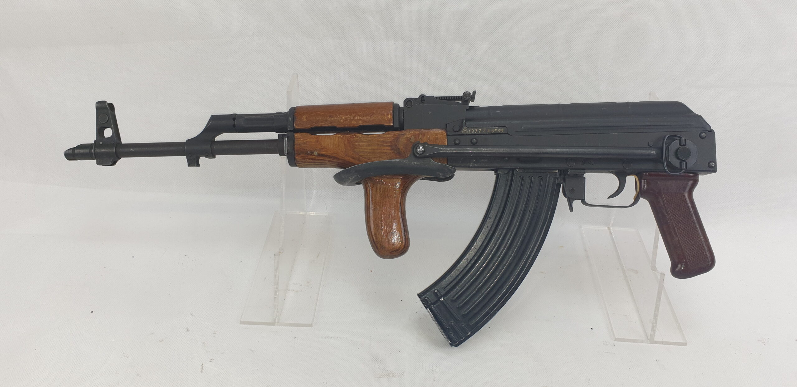 Cold War Era 1977 Dated Romanian PM Model 65 (Folding stock AK-47) Assault Rifle SN A0589.