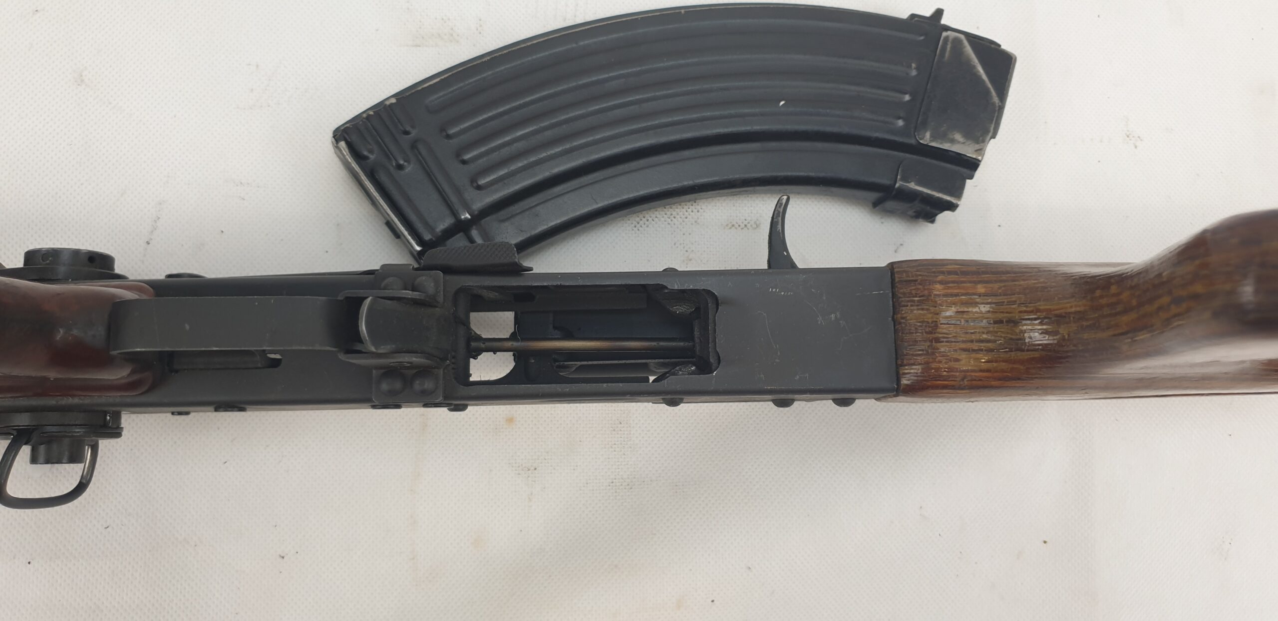 Cold War Era 1977 Dated Romanian PM Model 65 (Folding stock AK-47) Assault Rifle SN A0589. - Image 11