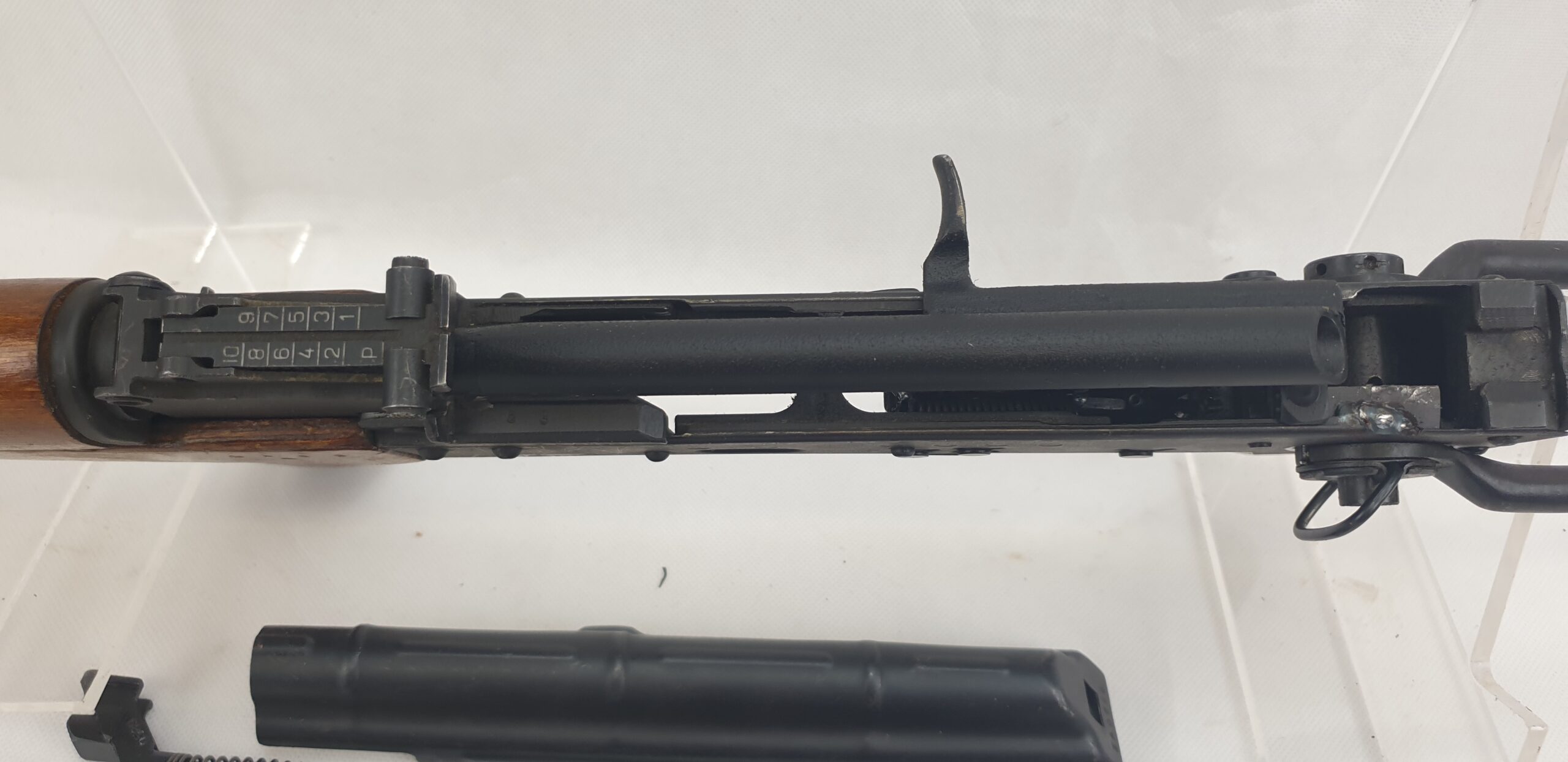 Cold War Era 1977 Dated Romanian PM Model 65 (Folding stock AK-47) Assault Rifle SN A0589. - Image 13