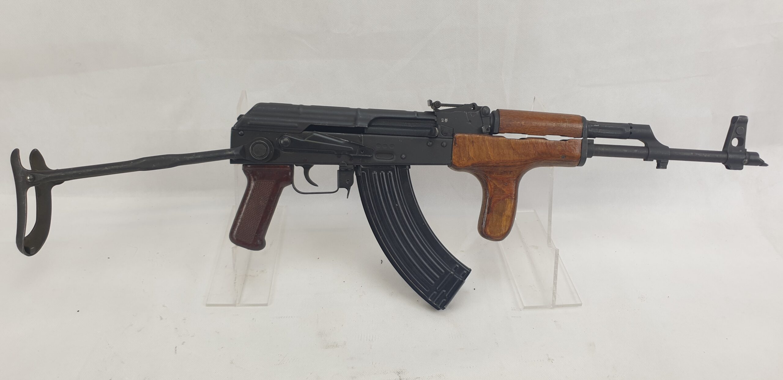 Cold War Era 1977 Dated Romanian PM Model 65 (Folding stock AK-47) Assault Rifle SN A0589. - Image 7