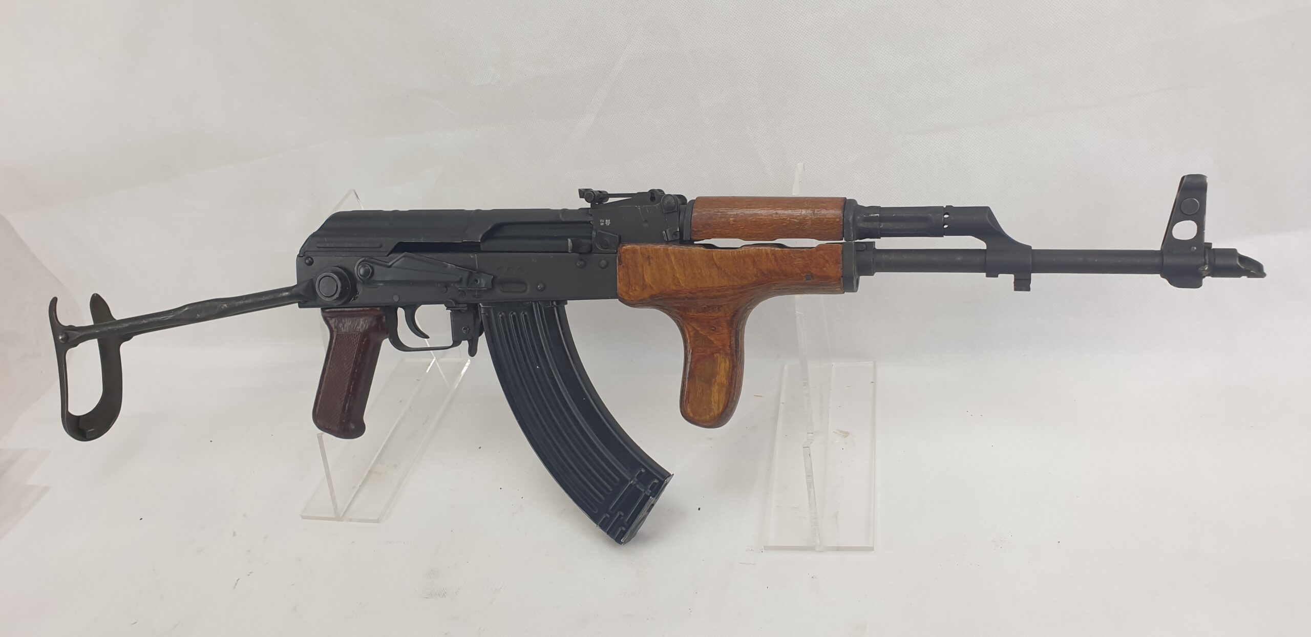 Cold War Era 1977 Dated Romanian PM Model 65 (Folding stock AK-47) Assault Rifle SN A0589. - Image 8