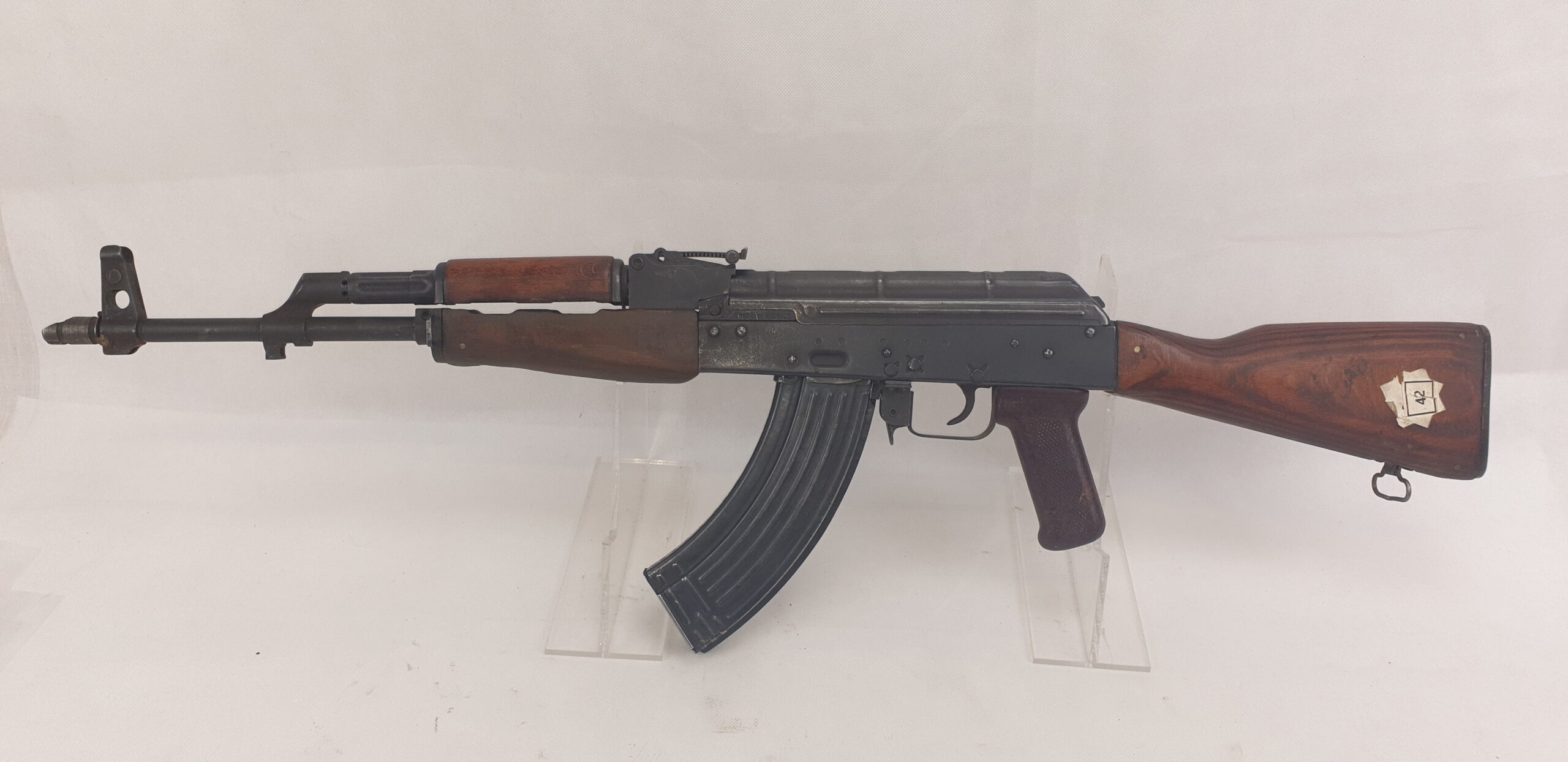 Cold War Era 1983 Dated Romanian AK-47 Assault Rifle - Deactivated - Image 3