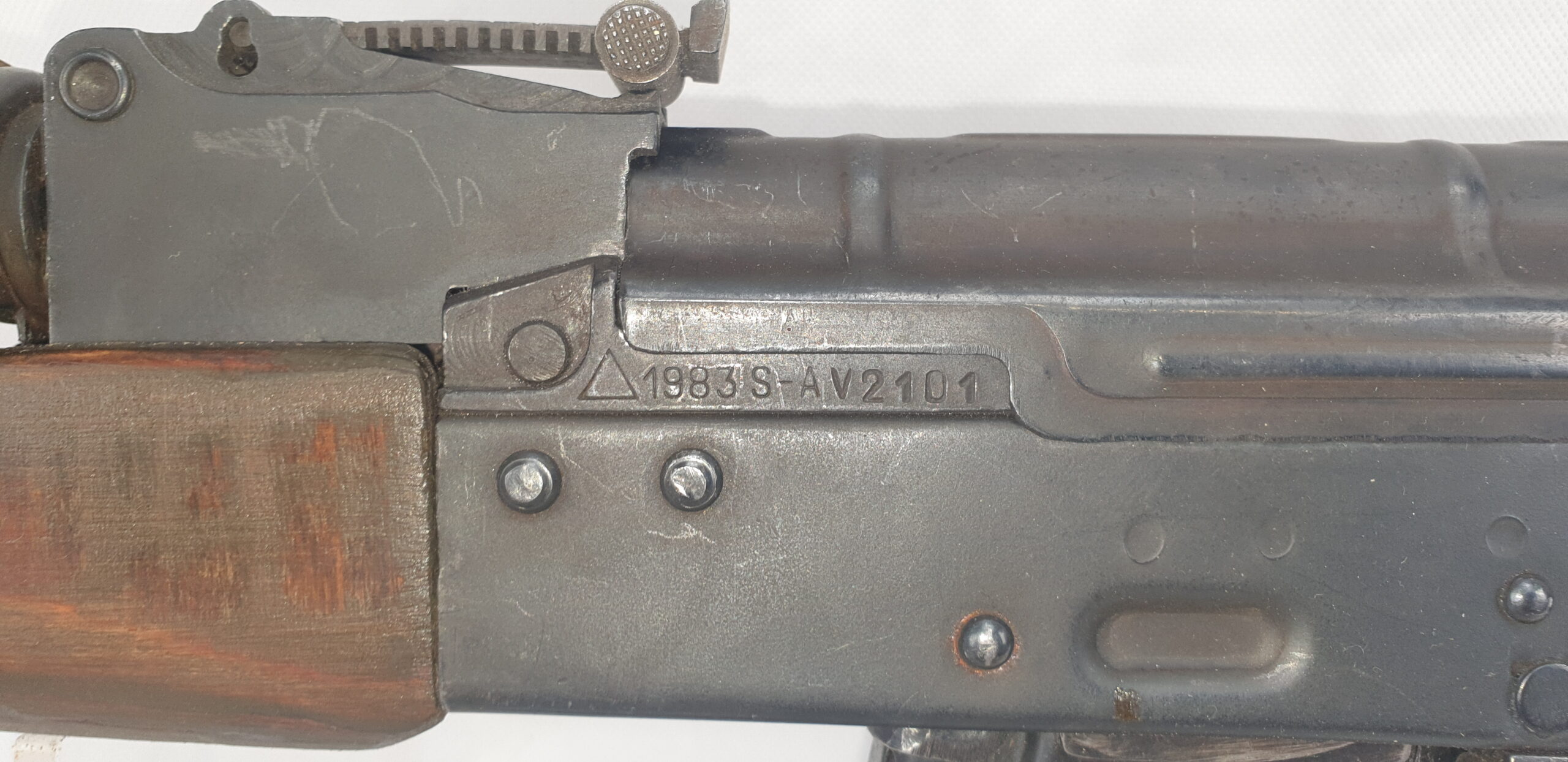 Cold War Era 1983 Dated Romanian AK-47 Assault Rifle - Deactivated - Image 4