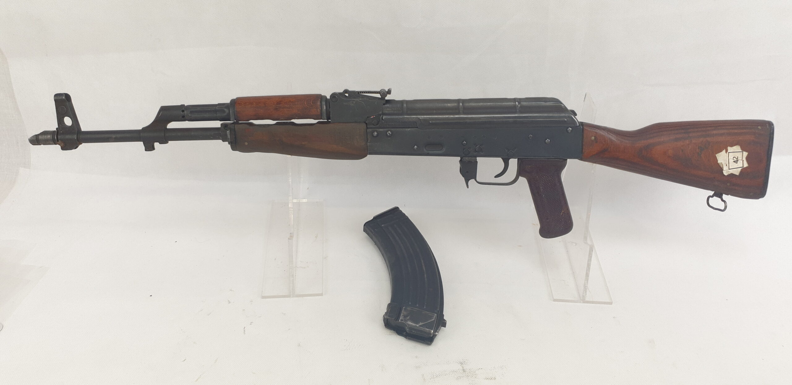 Cold War Era 1983 Dated Romanian AK-47 Assault Rifle - Deactivated - Image 9