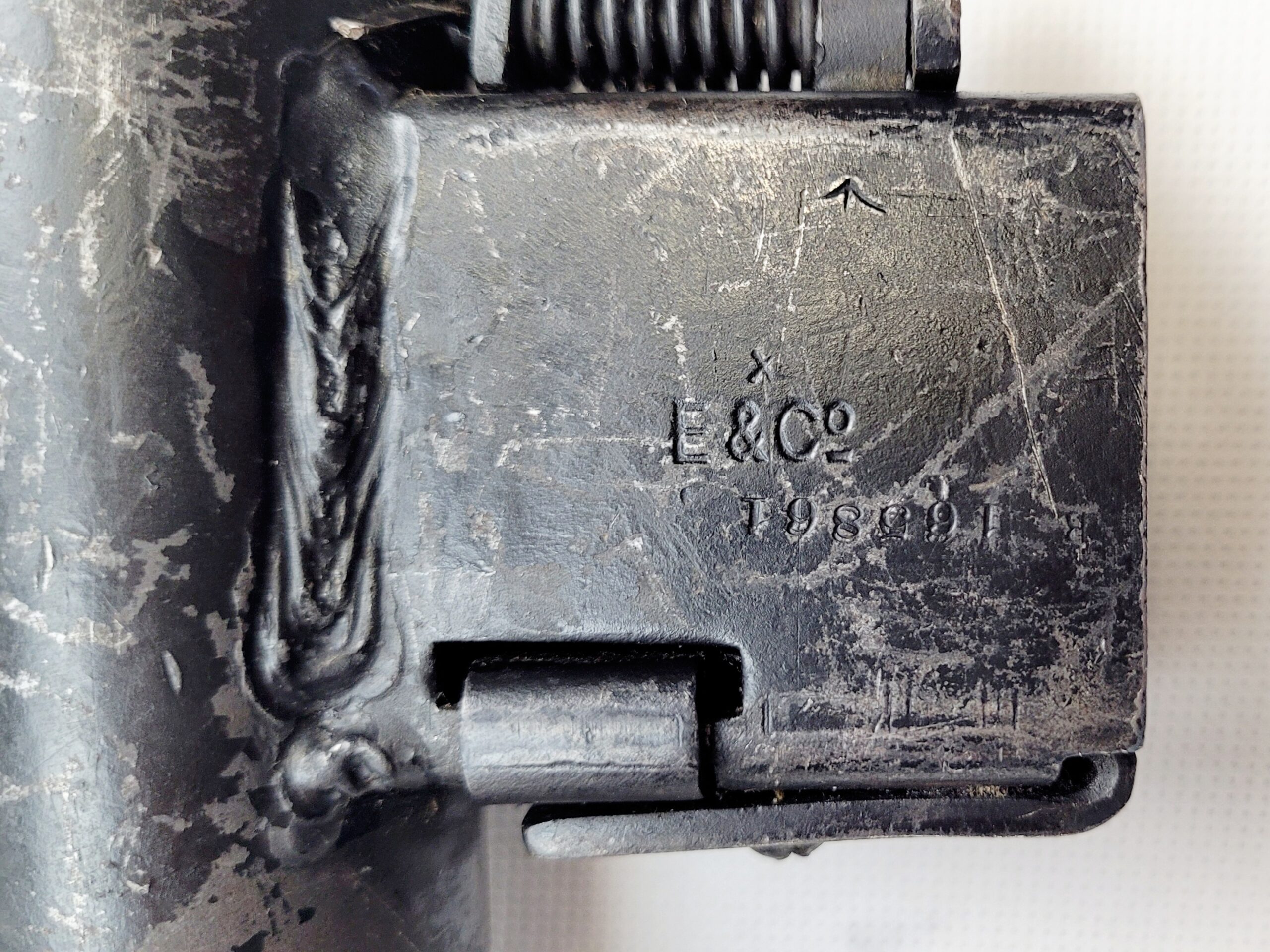 Fully Strippable WW2 British STEN MK2 SMG, Sling & Spare Magazine - Image 16