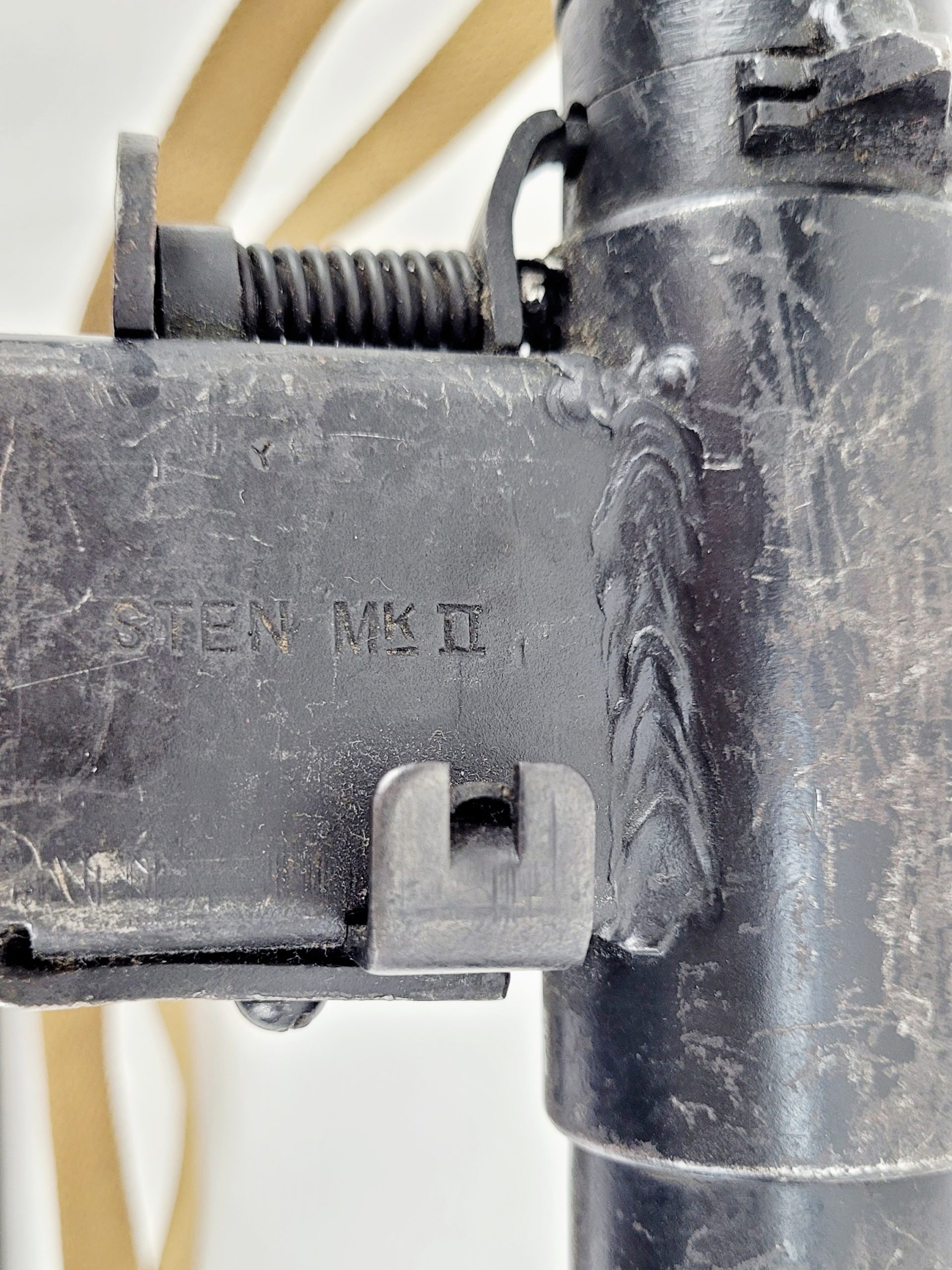 Fully Strippable WW2 British STEN MK2 SMG, Sling & Spare Magazine - Image 15