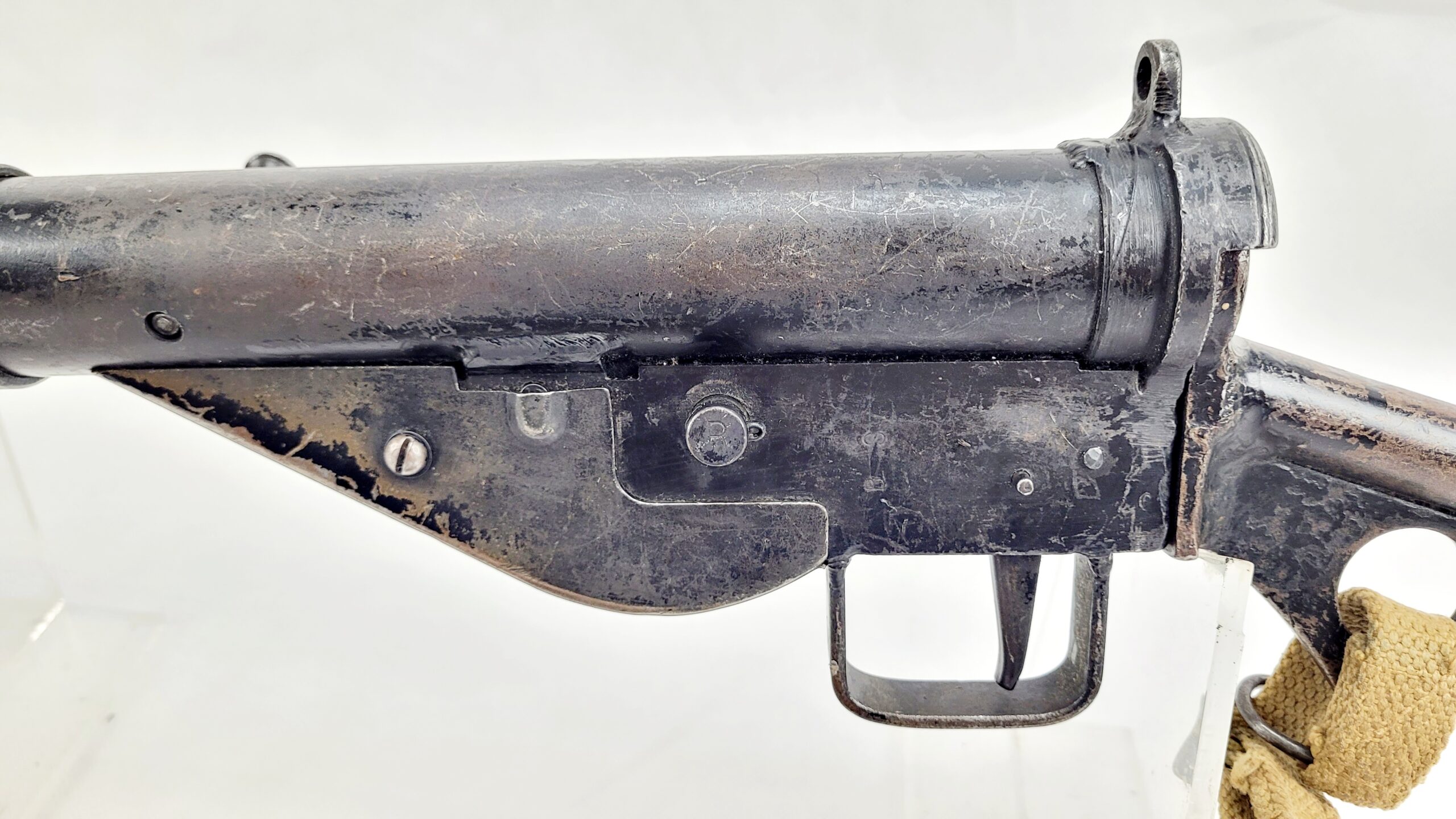 Fully Strippable WW2 British STEN MK2 SMG, Sling & Spare Magazine - Image 31